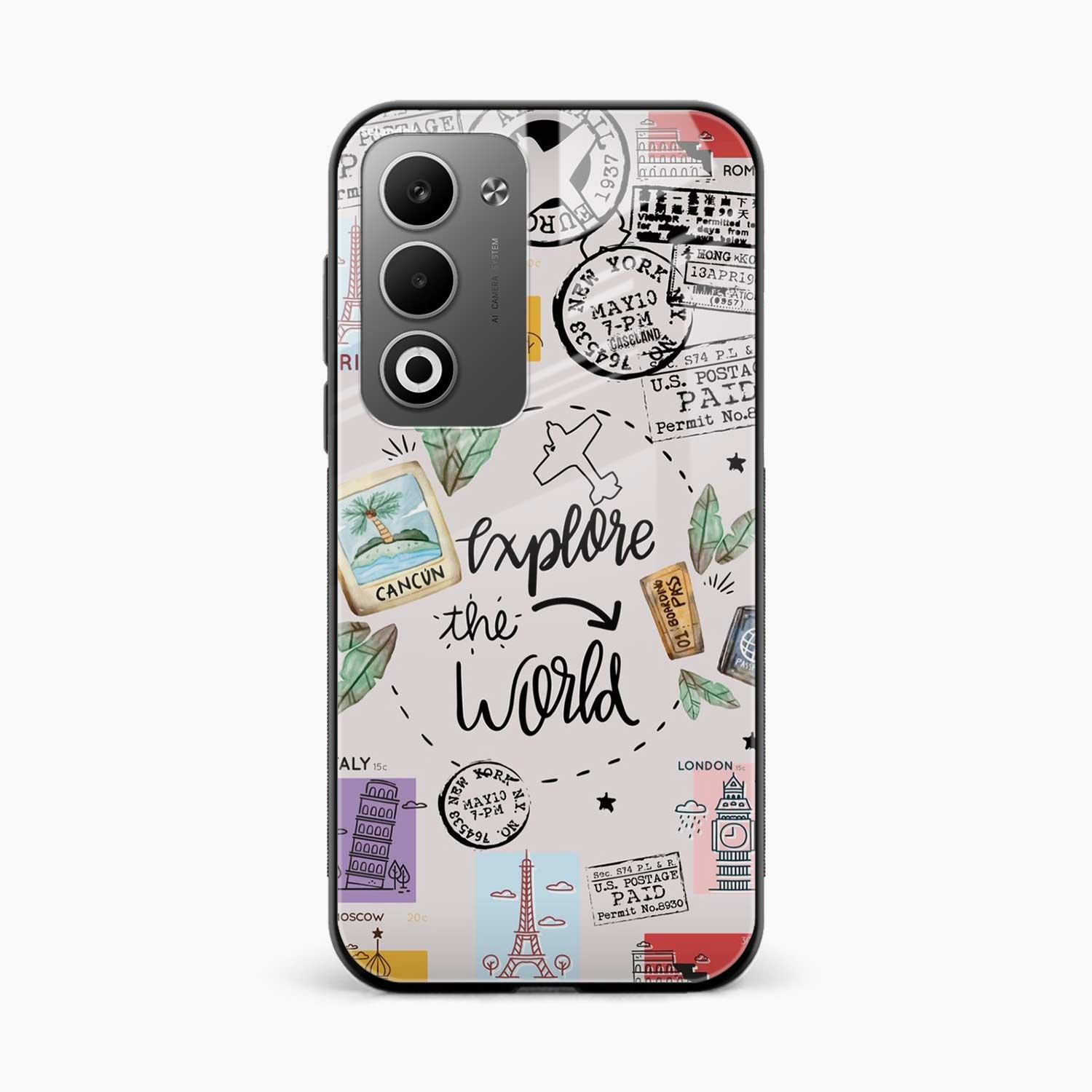 Explore The World Oppo A5 5G Back Cover
