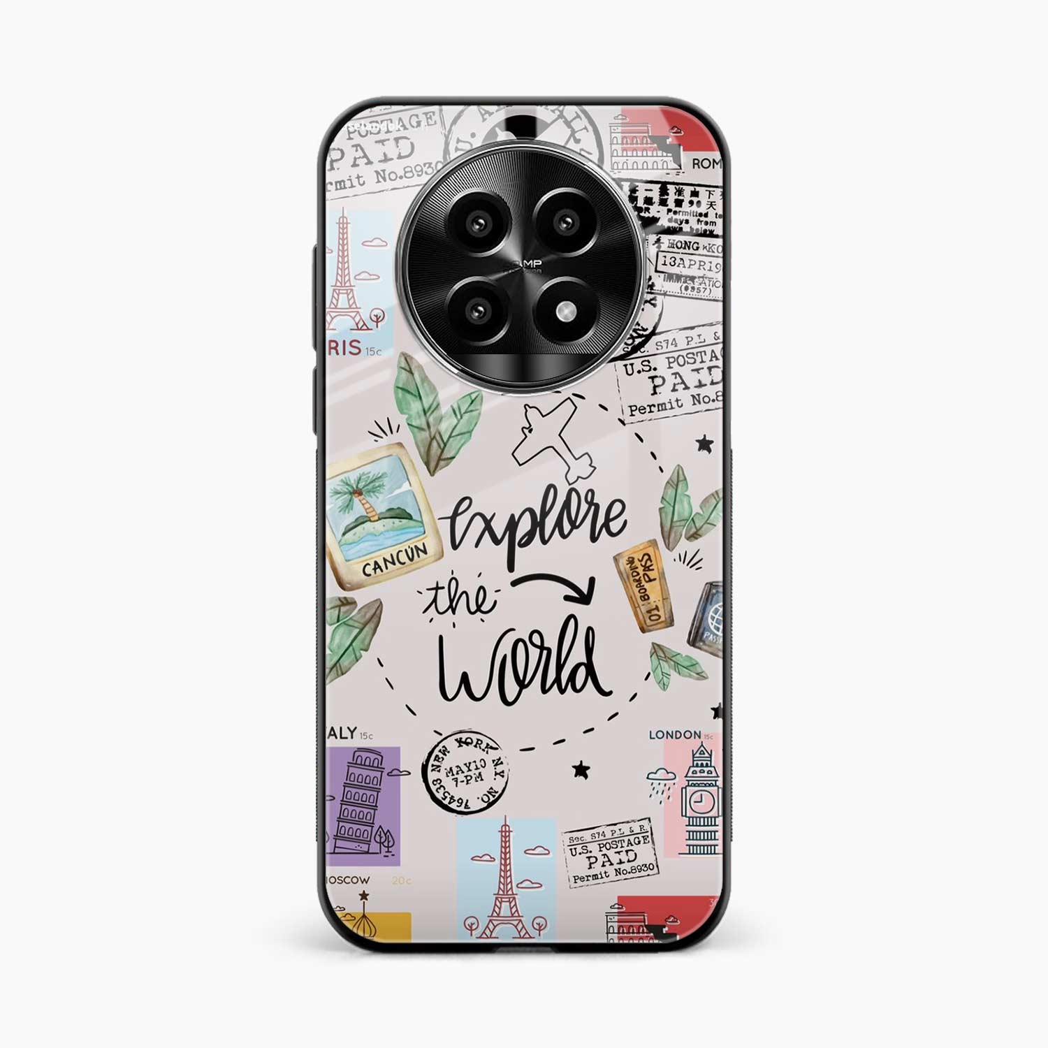 Explore The World Realme 14 Pro Lite 5G Back Cover