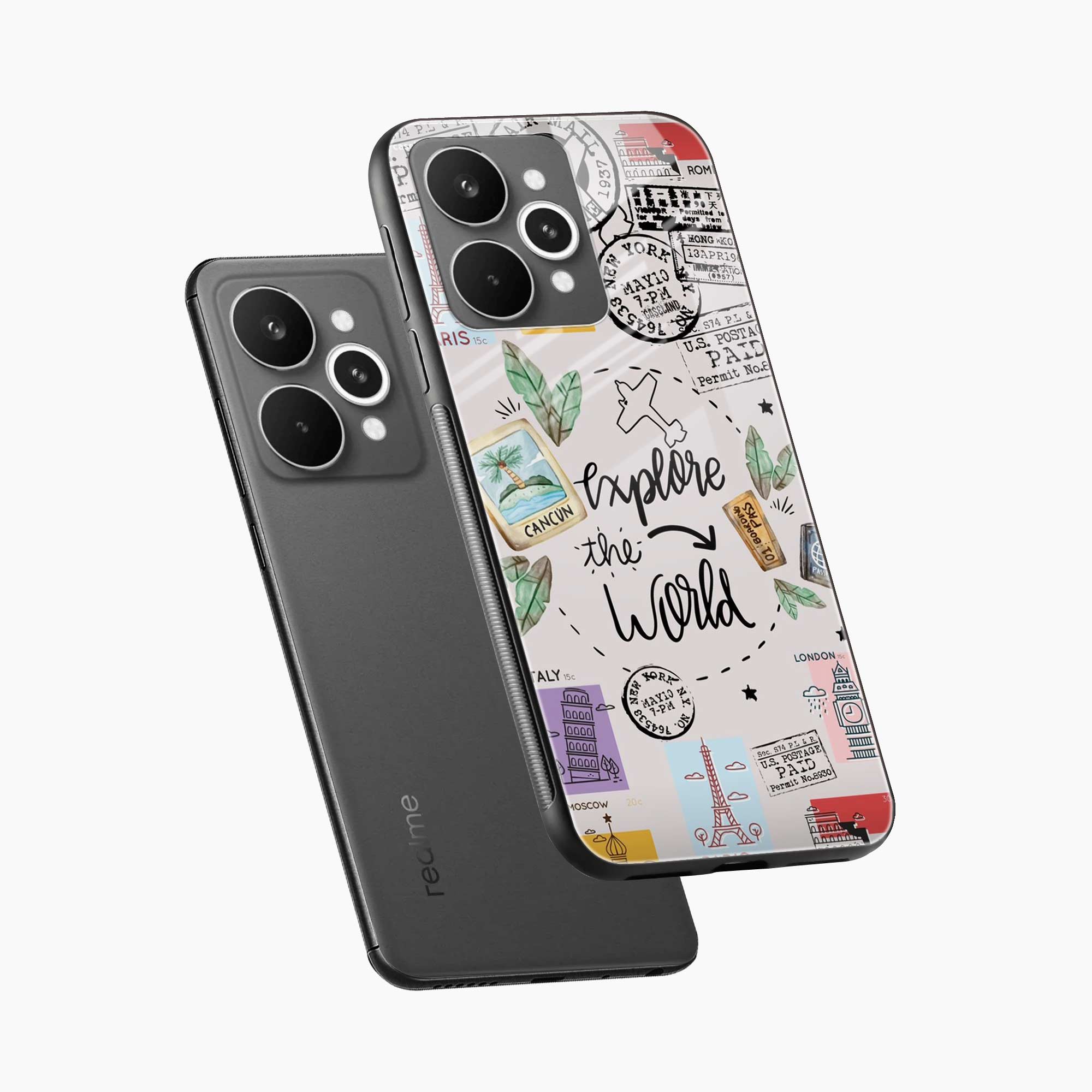 Explore The World Realme 15 5G Back Cover