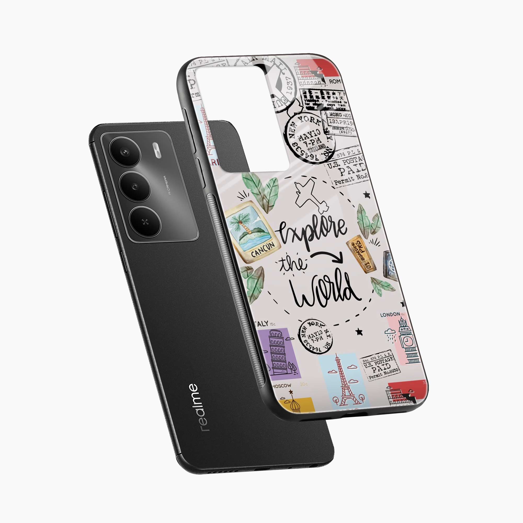 Explore The World Realme C73 5G Back Cover