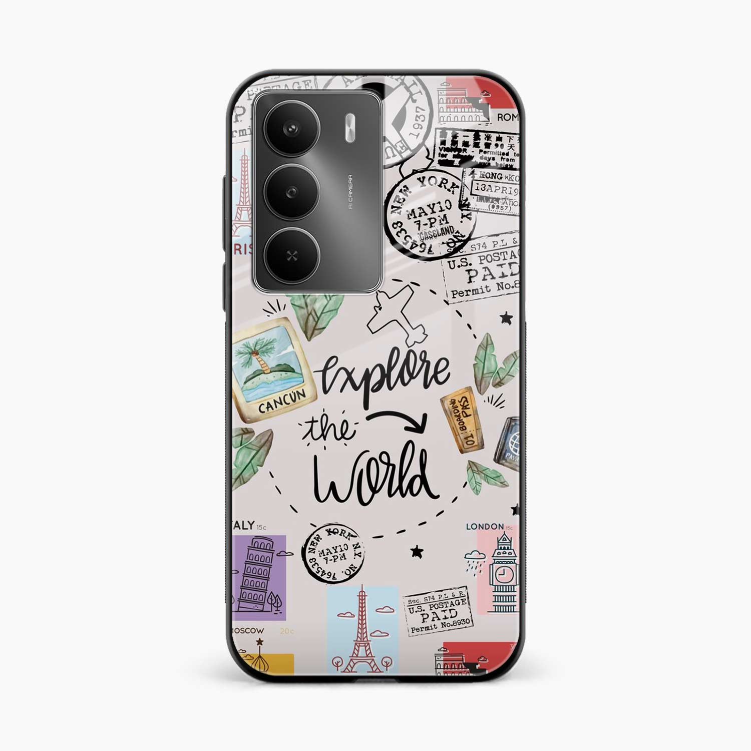 Explore The World Realme C73 5G Back Cover