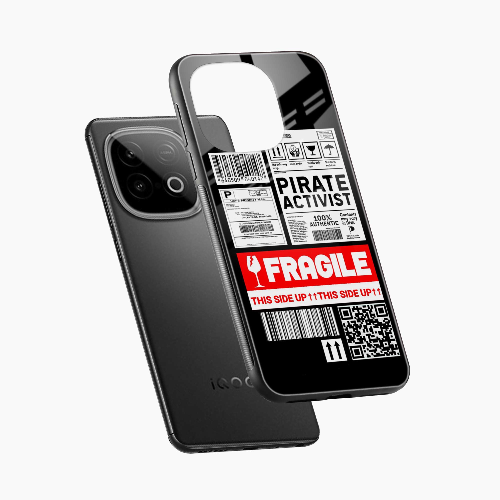 Fragile Iqoo Neo 10 Back Cover