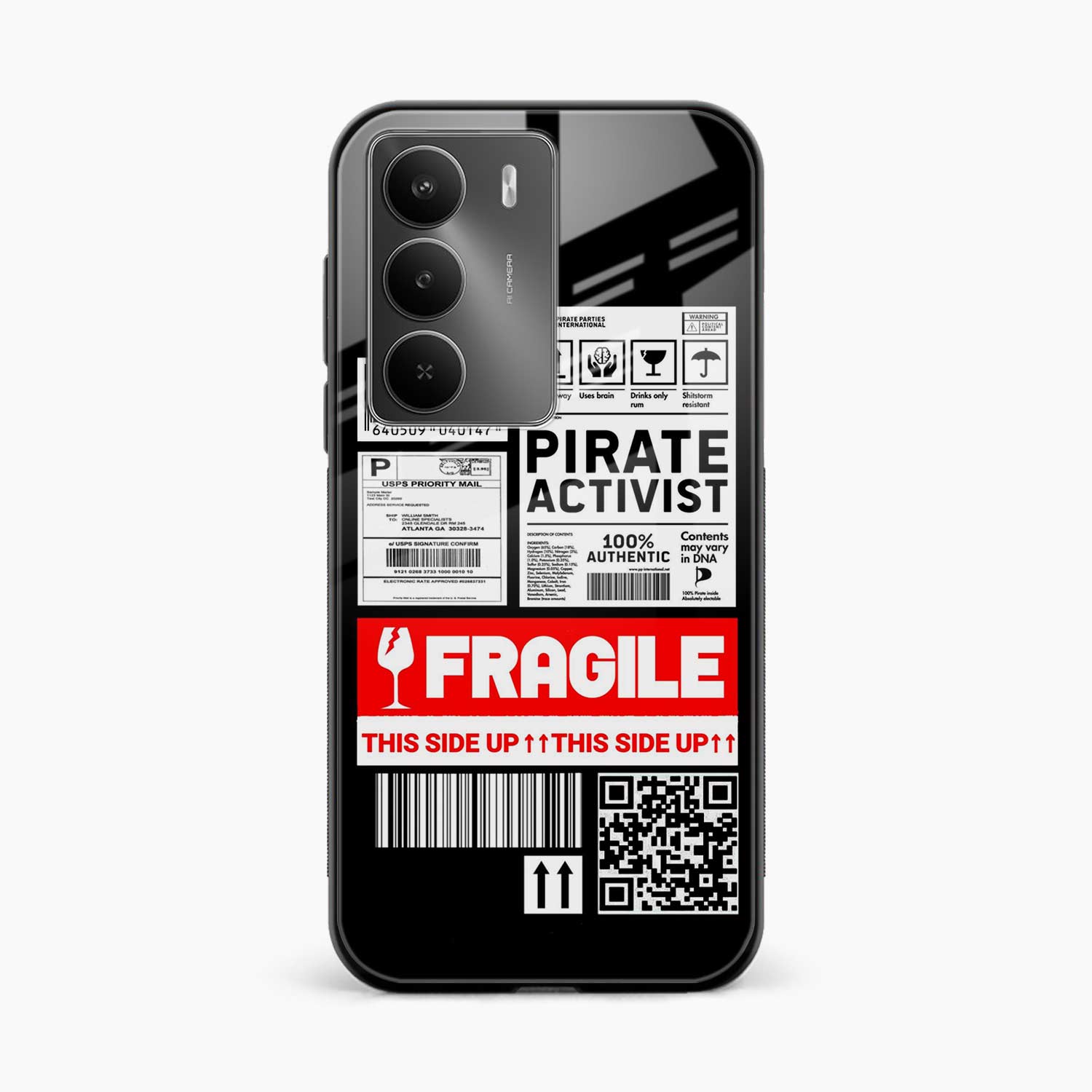 Fragile Realme C73 5G Back Cover