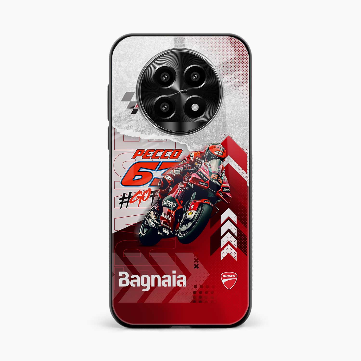 Francesco Bagnaia Realme 14 Pro Lite 5G Back Cover
