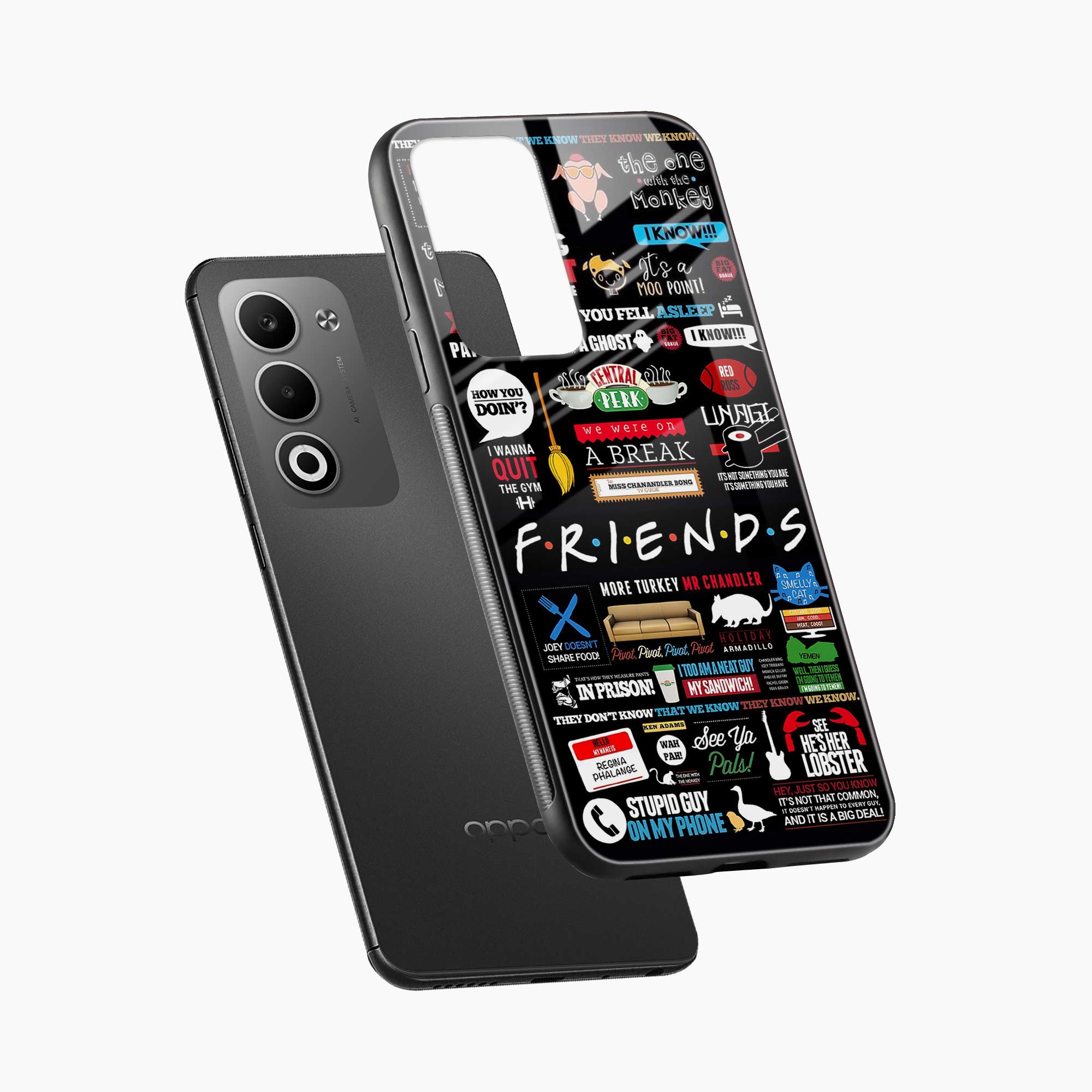 Friends Oppo A5 5G Back Cover