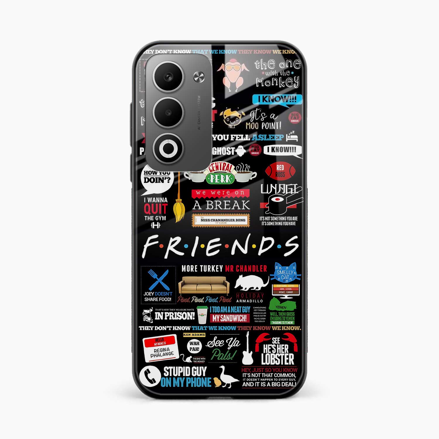 Friends Oppo A5 5G Back Cover