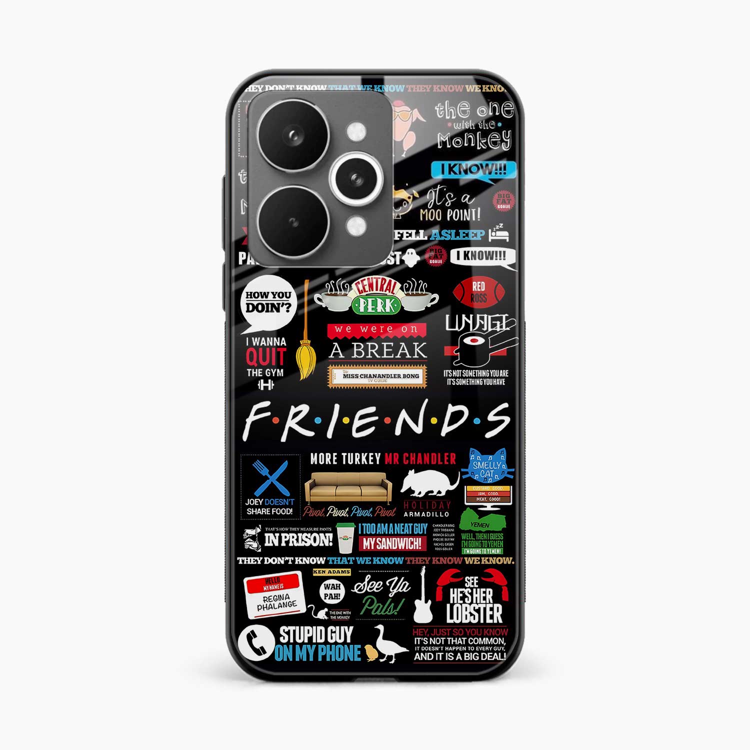 Friends Realme 15 Pro 5G Back Cover