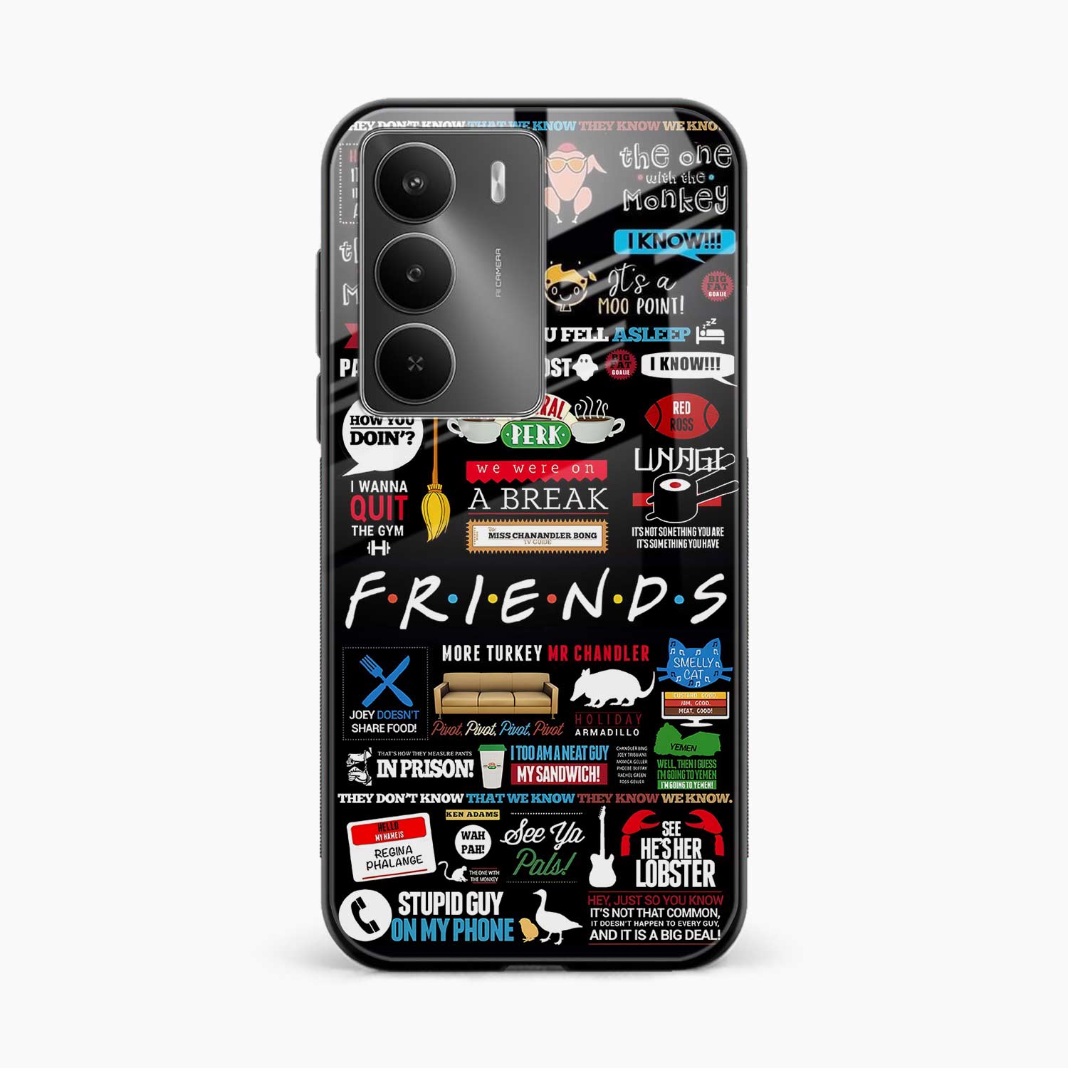Friends Realme C75 5G Back Cover