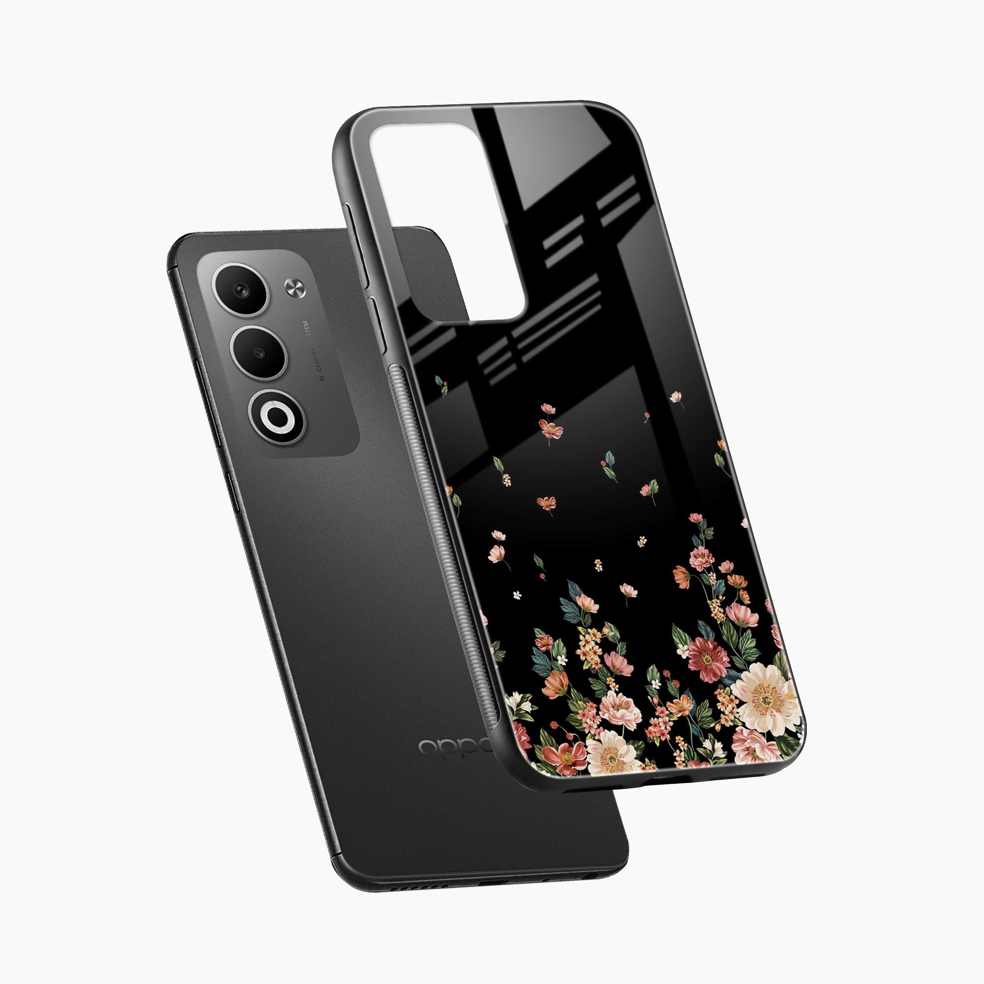 Graceful Floral Oppo A5 5G Back Cover