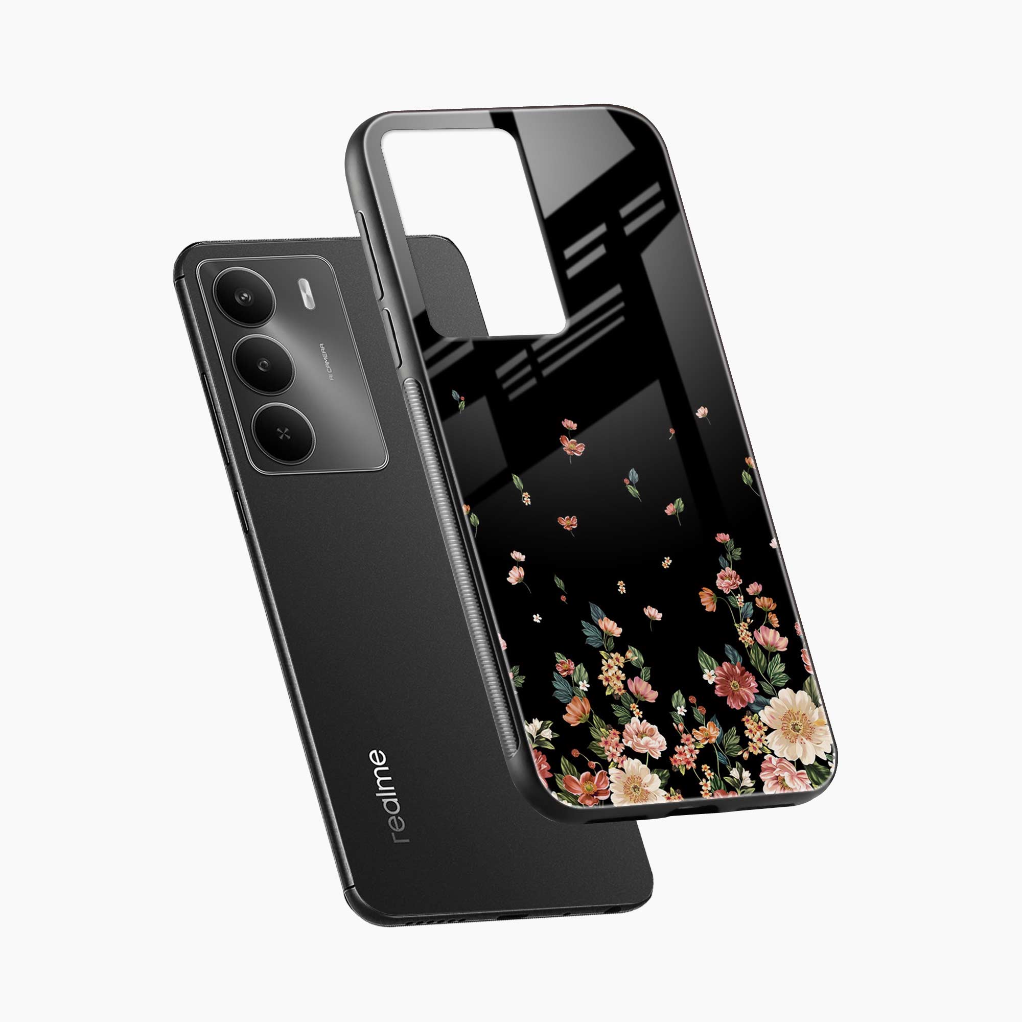 Graceful Floral Realme C75 5G Back Cover