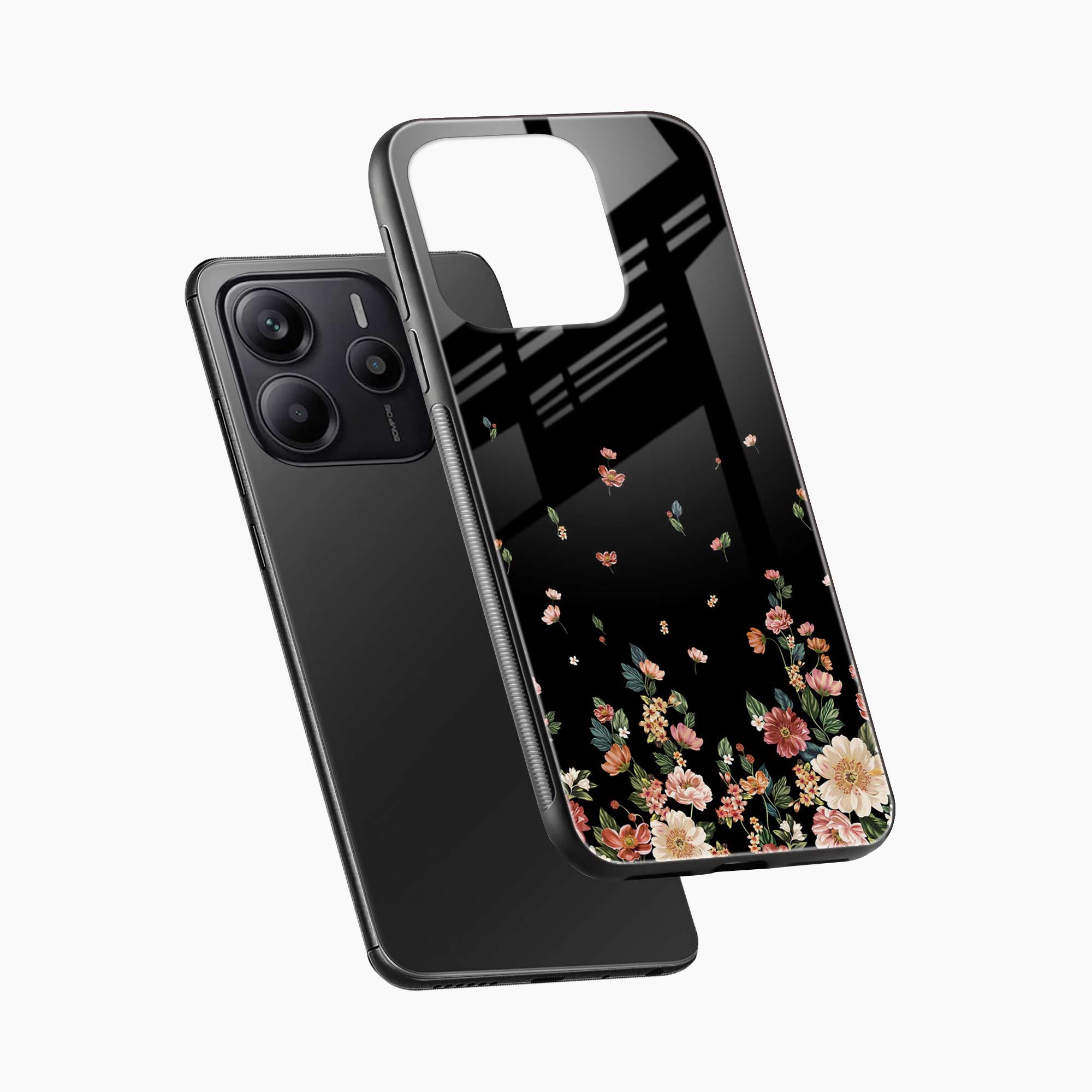 Graceful Floral Redmi Note 14 SE 5G Back Cover