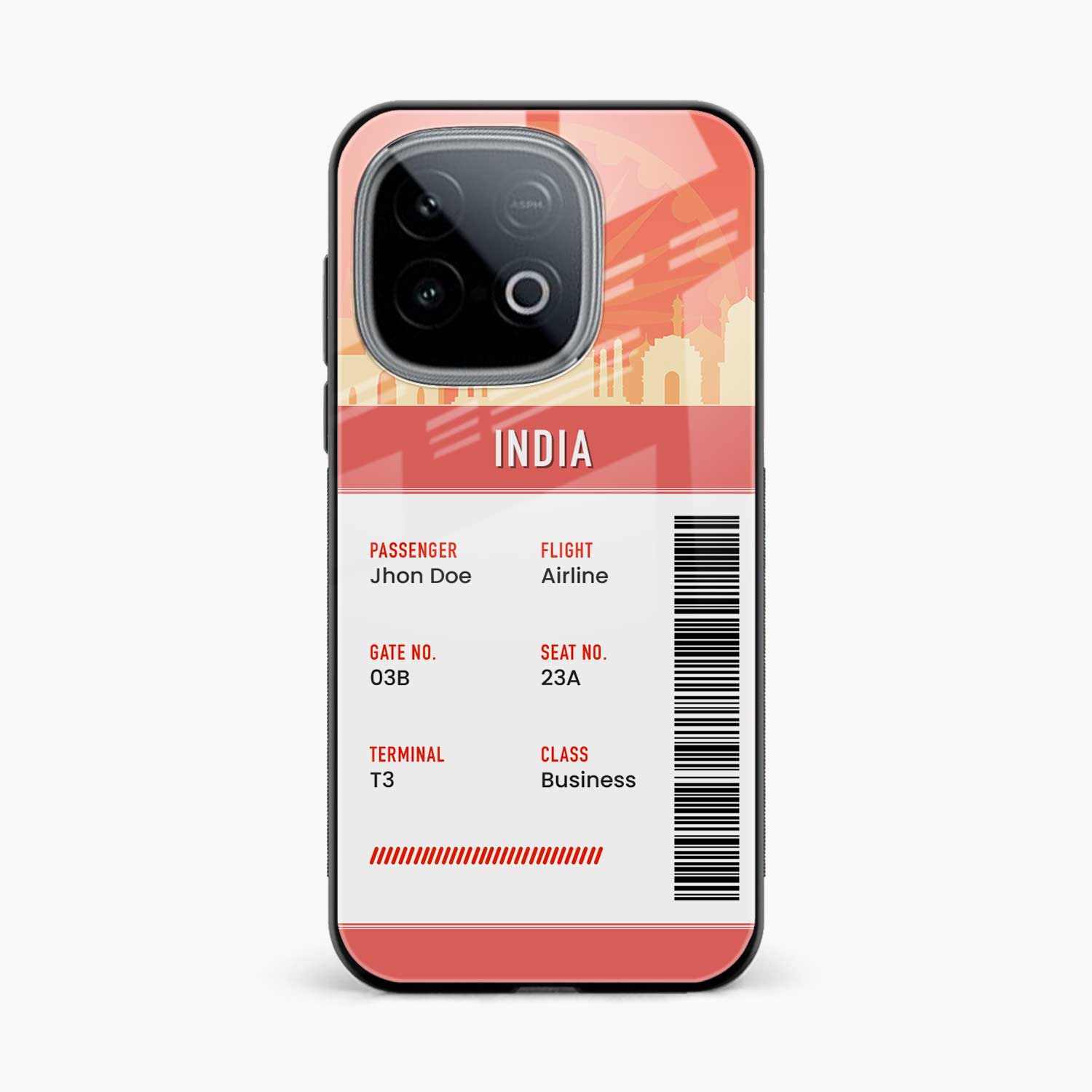 India Boarding Pass Iqoo Neo 10 Back Cover