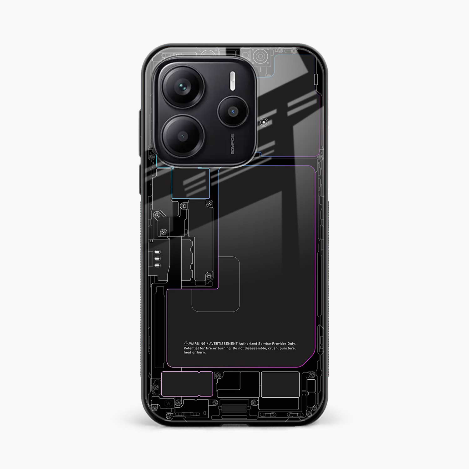 Inside Redmi Note 14 SE 5G Back Cover