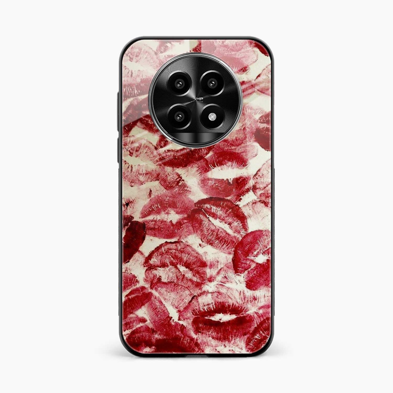 Lipstick Kiss Print Realme 14 Pro Lite 5G Back Cover