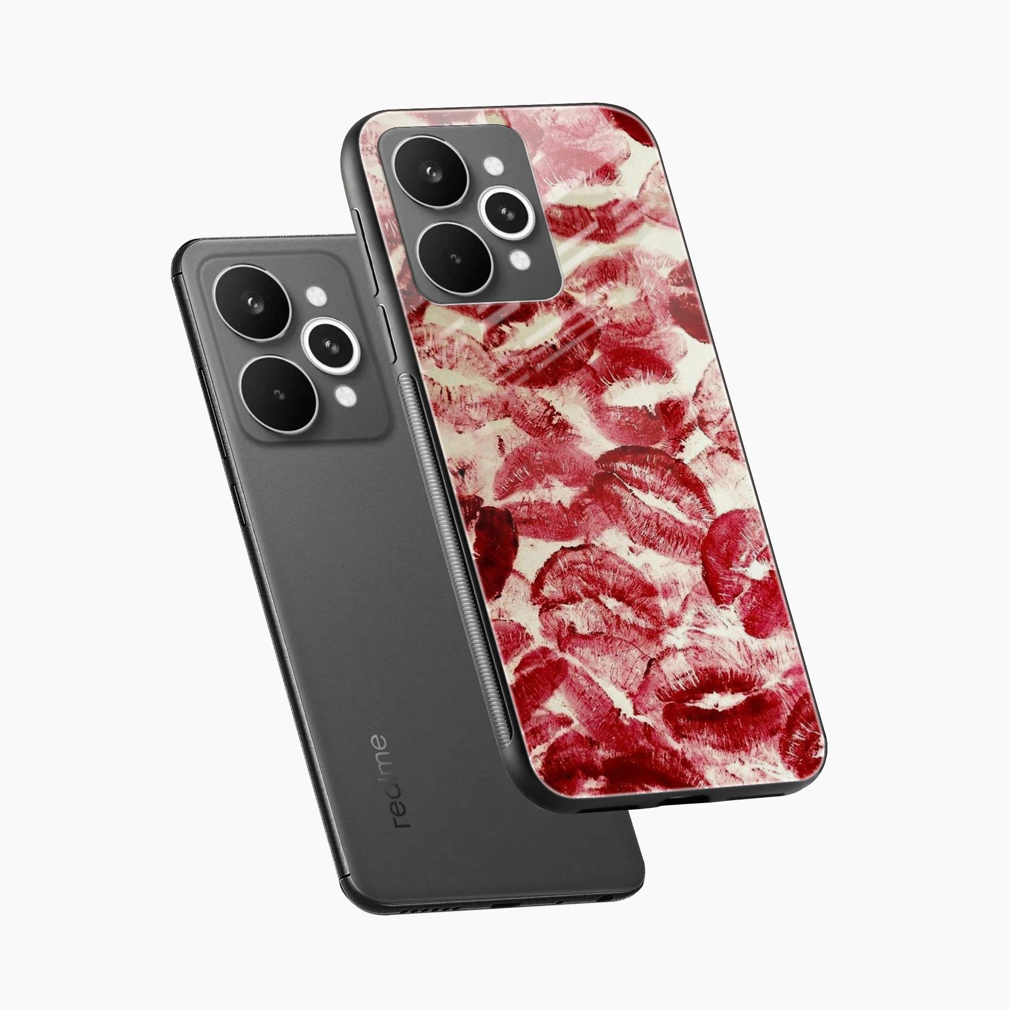 Lipstick Kiss Print Realme 15 5G Back Cover
