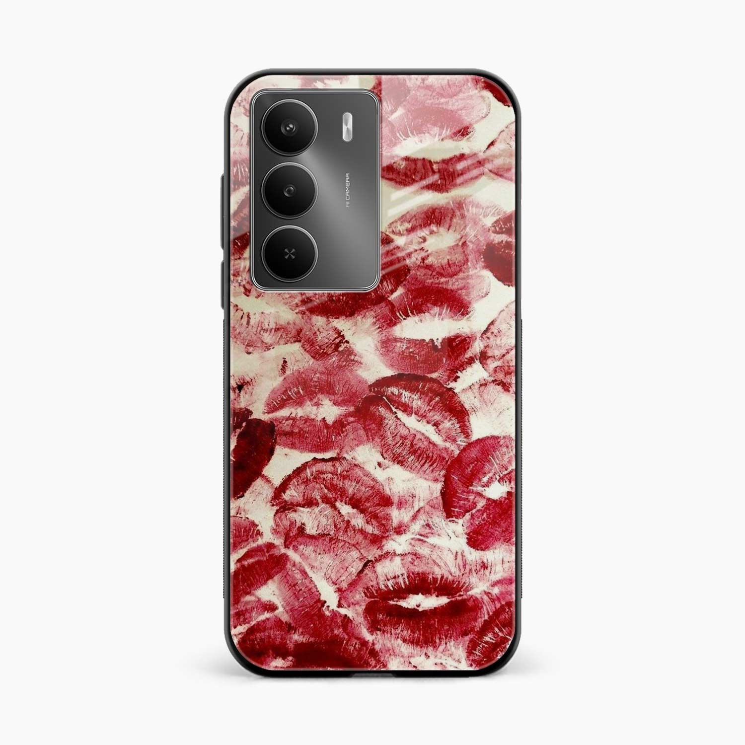 Lipstick Kiss Print Realme C75 5G Back Cover