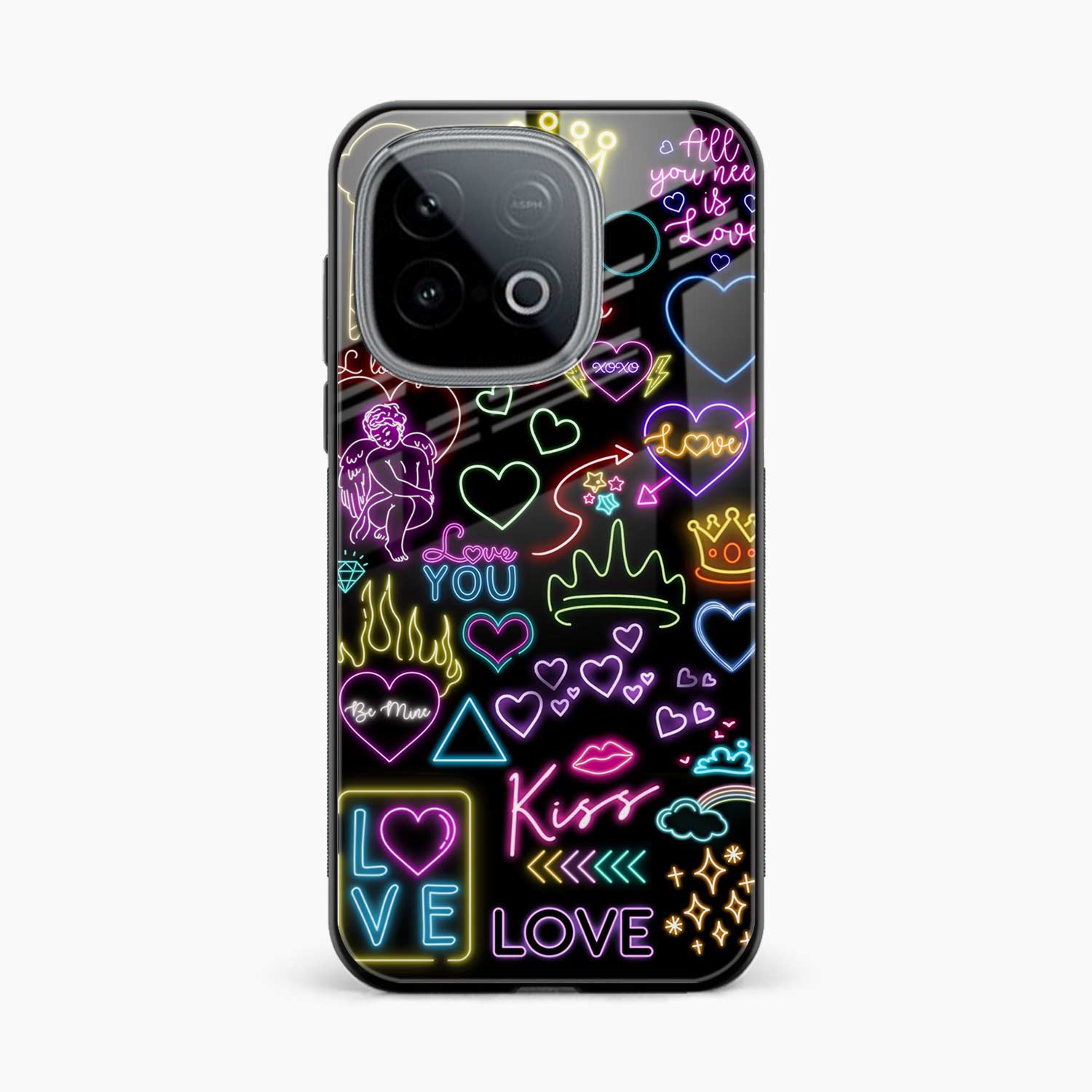 Neon Lights Iqoo Neo 10 Back Cover