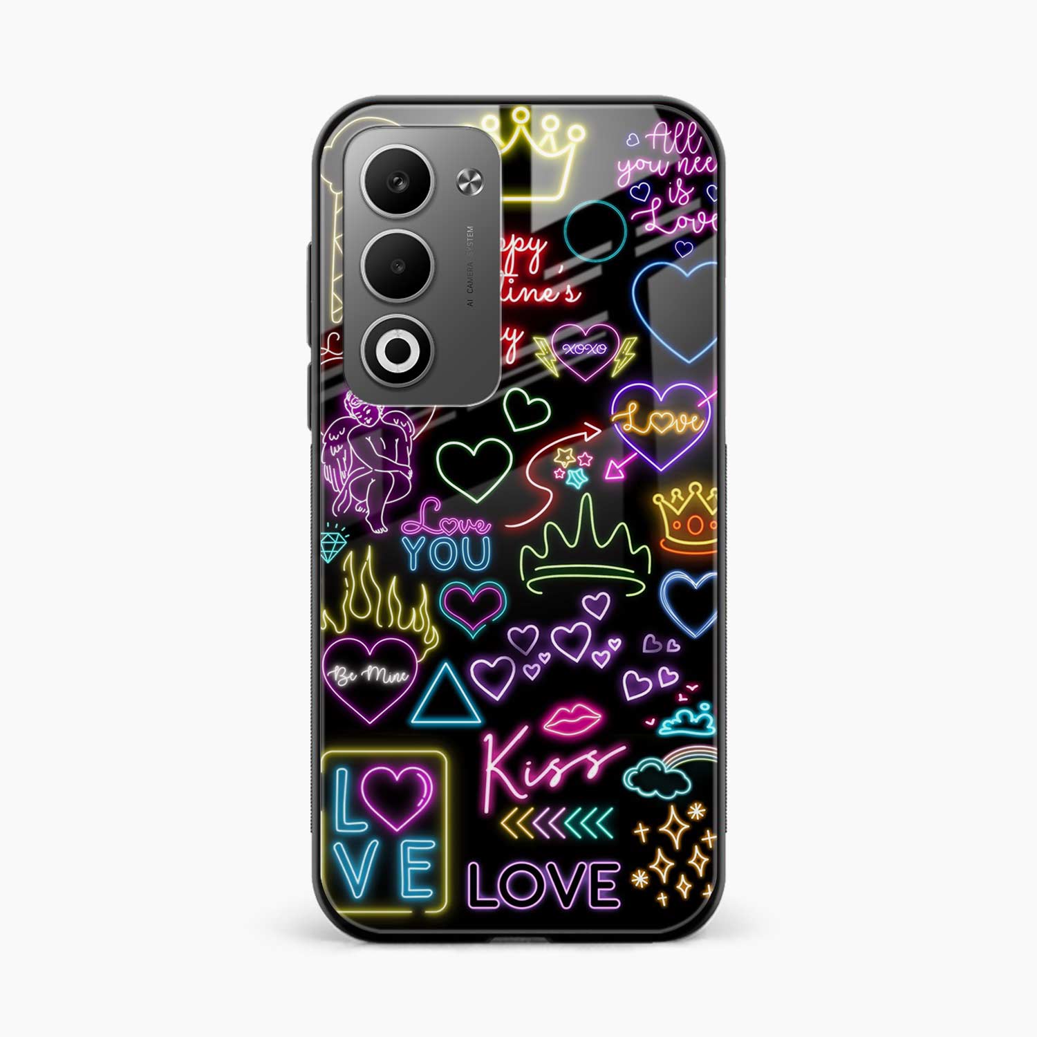 Neon Lights Oppo A5 5G Back Cover