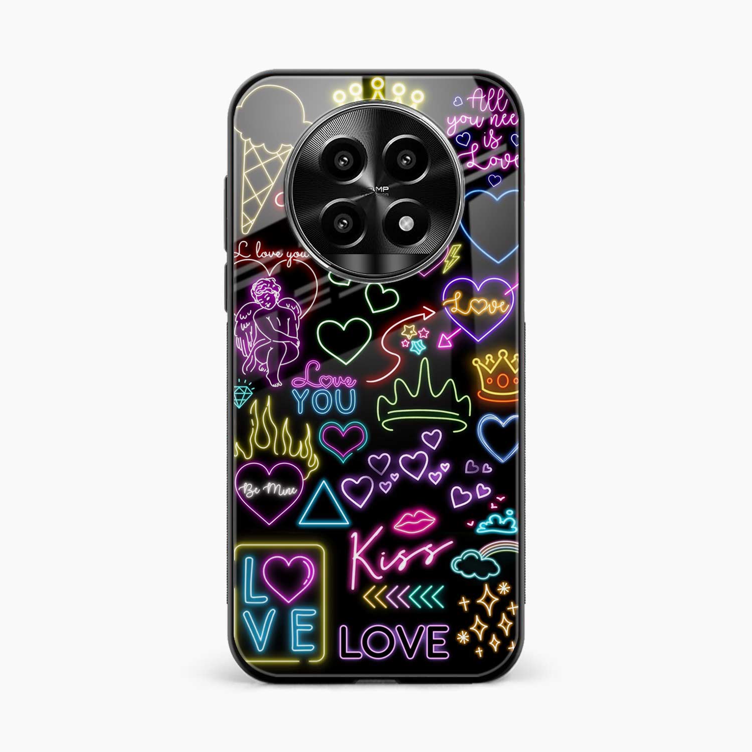 Neon Lights Realme 14 Pro Lite 5G Back Cover