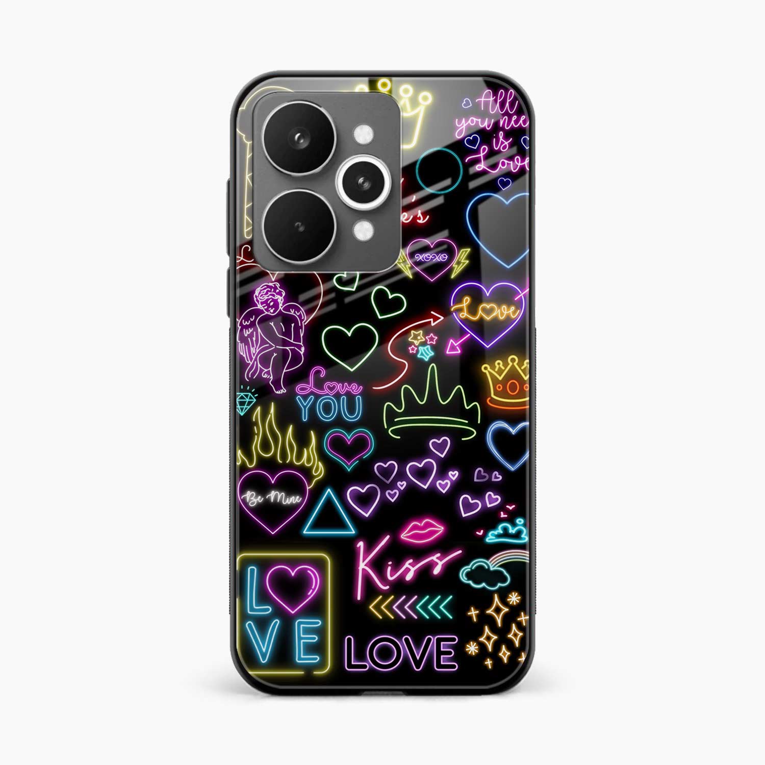 Neon Lights Realme 15 5G Back Cover