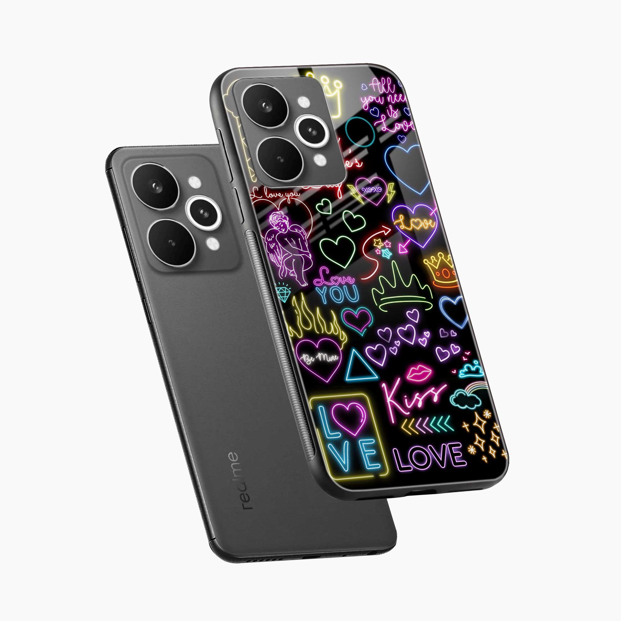 Neon Lights Realme 15 Pro 5G Back Cover