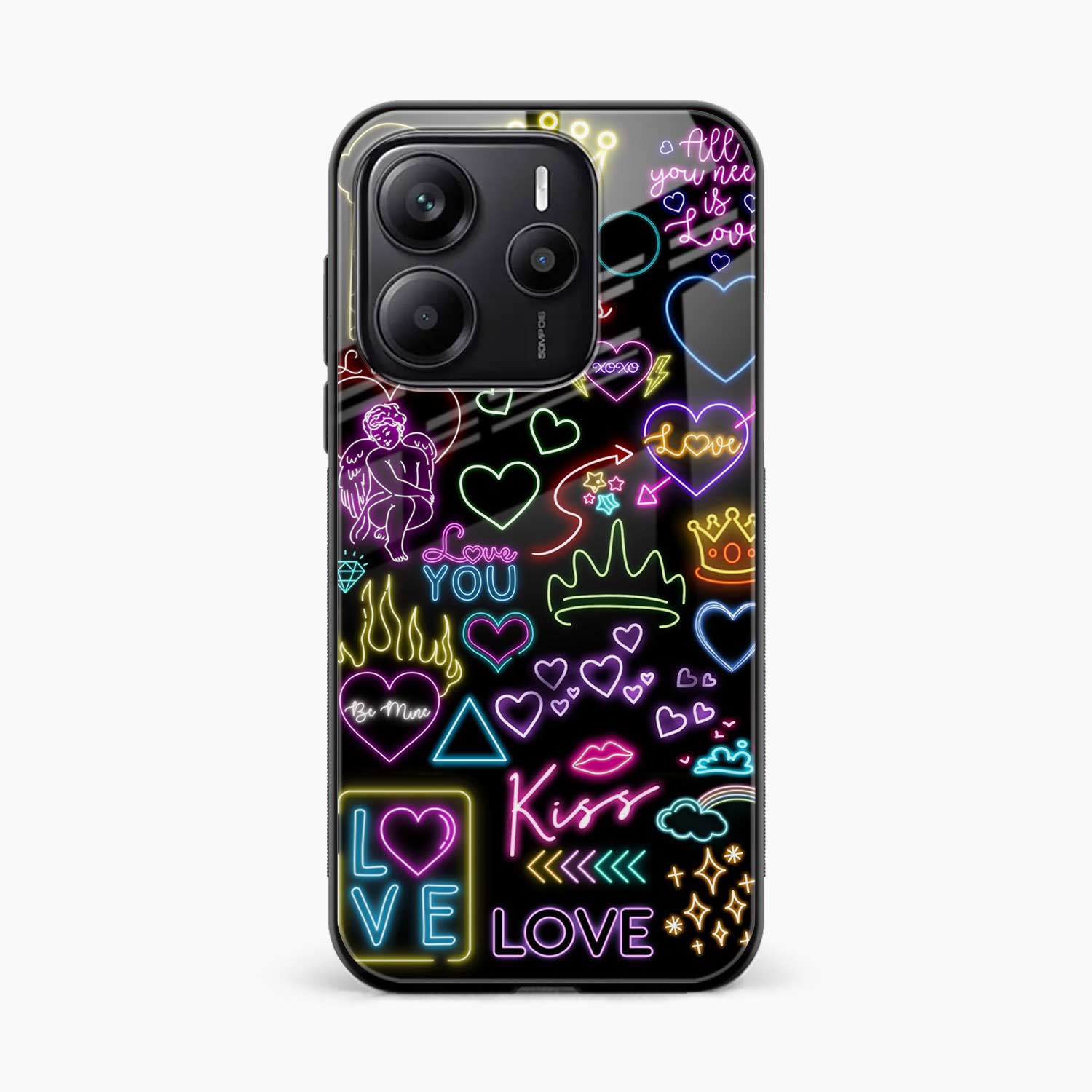 Neon Lights Redmi Note 14 SE 5G Back Cover