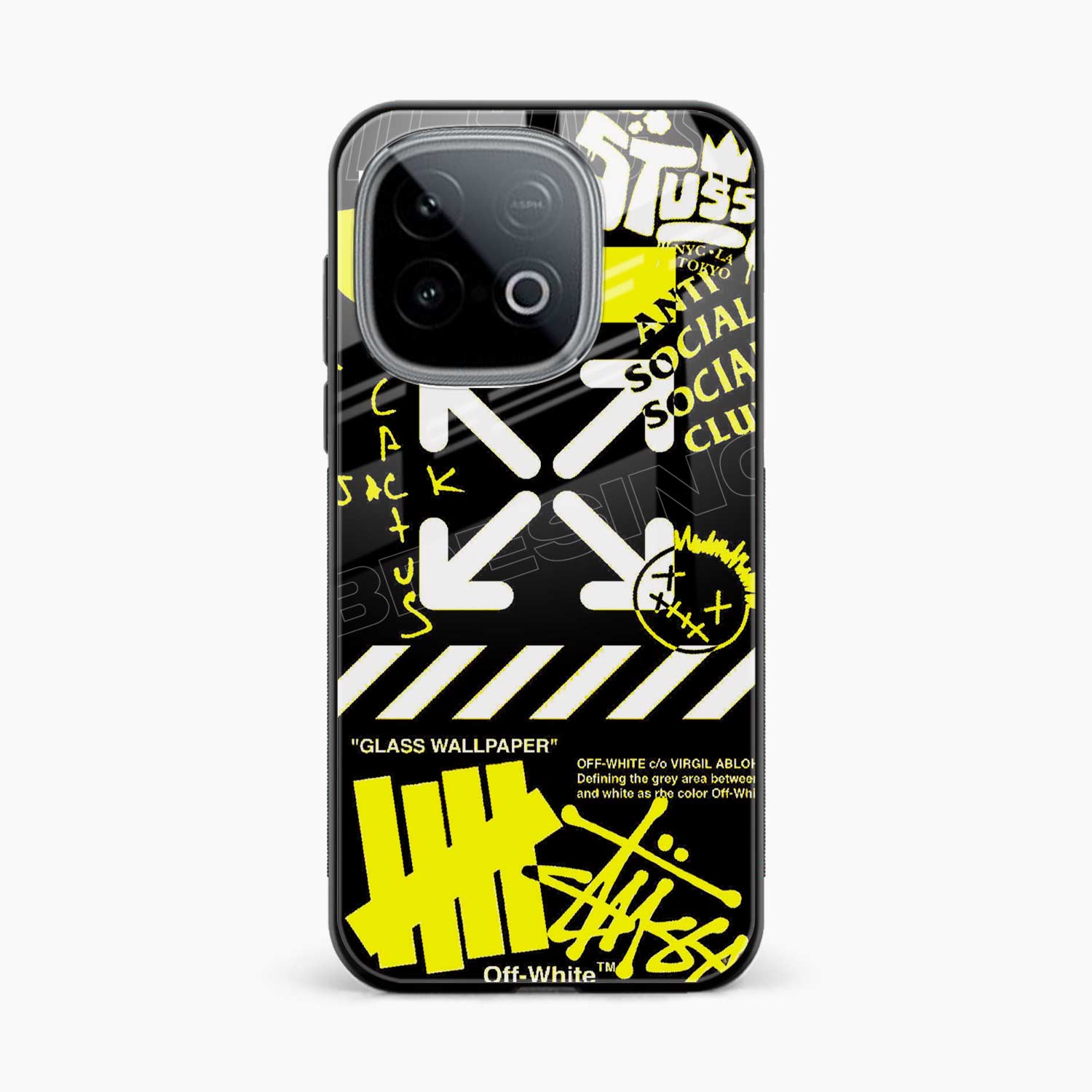 Neon Off White Iqoo Neo 10 Back Cover