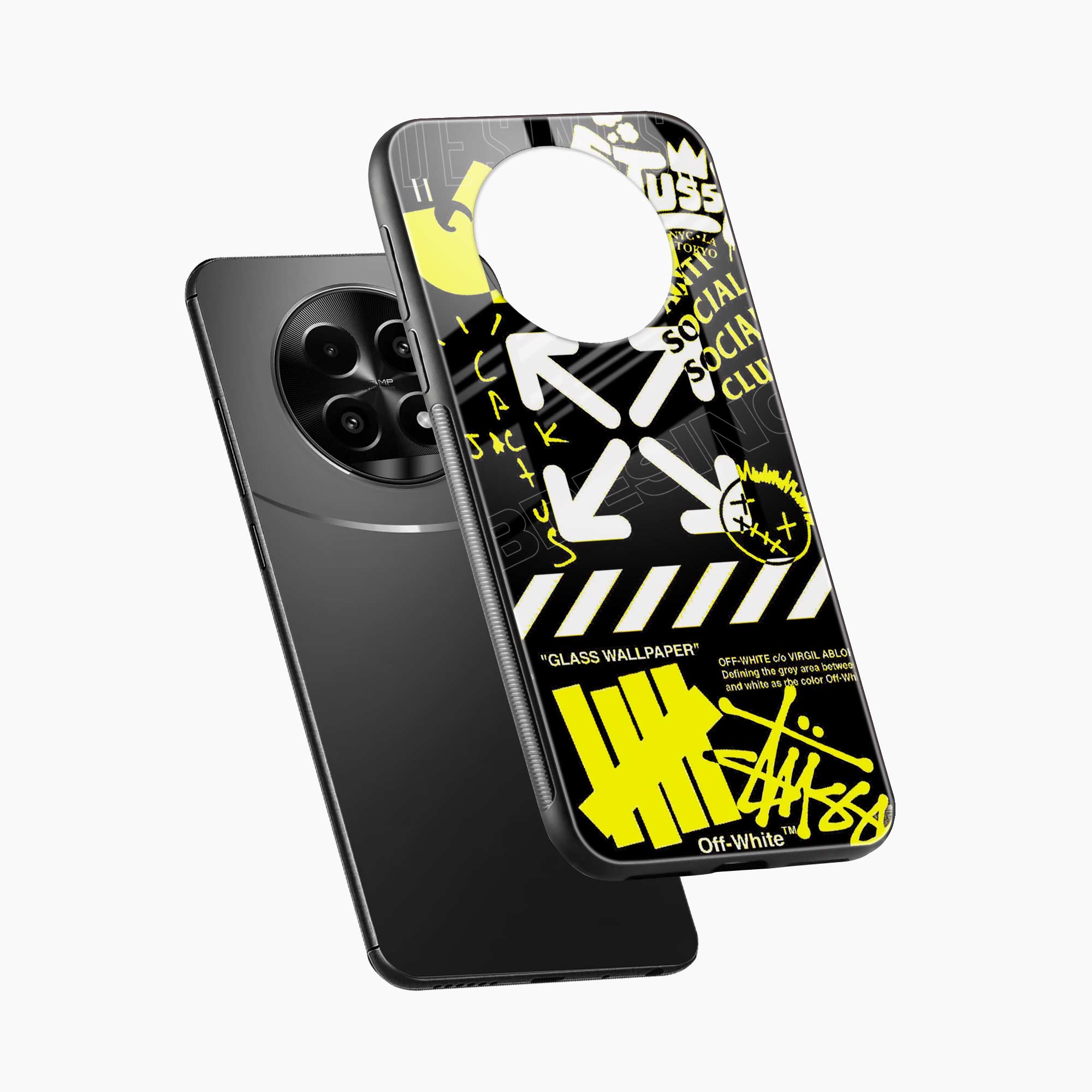 Neon Off White Realme 14 Pro Lite 5G Back Cover