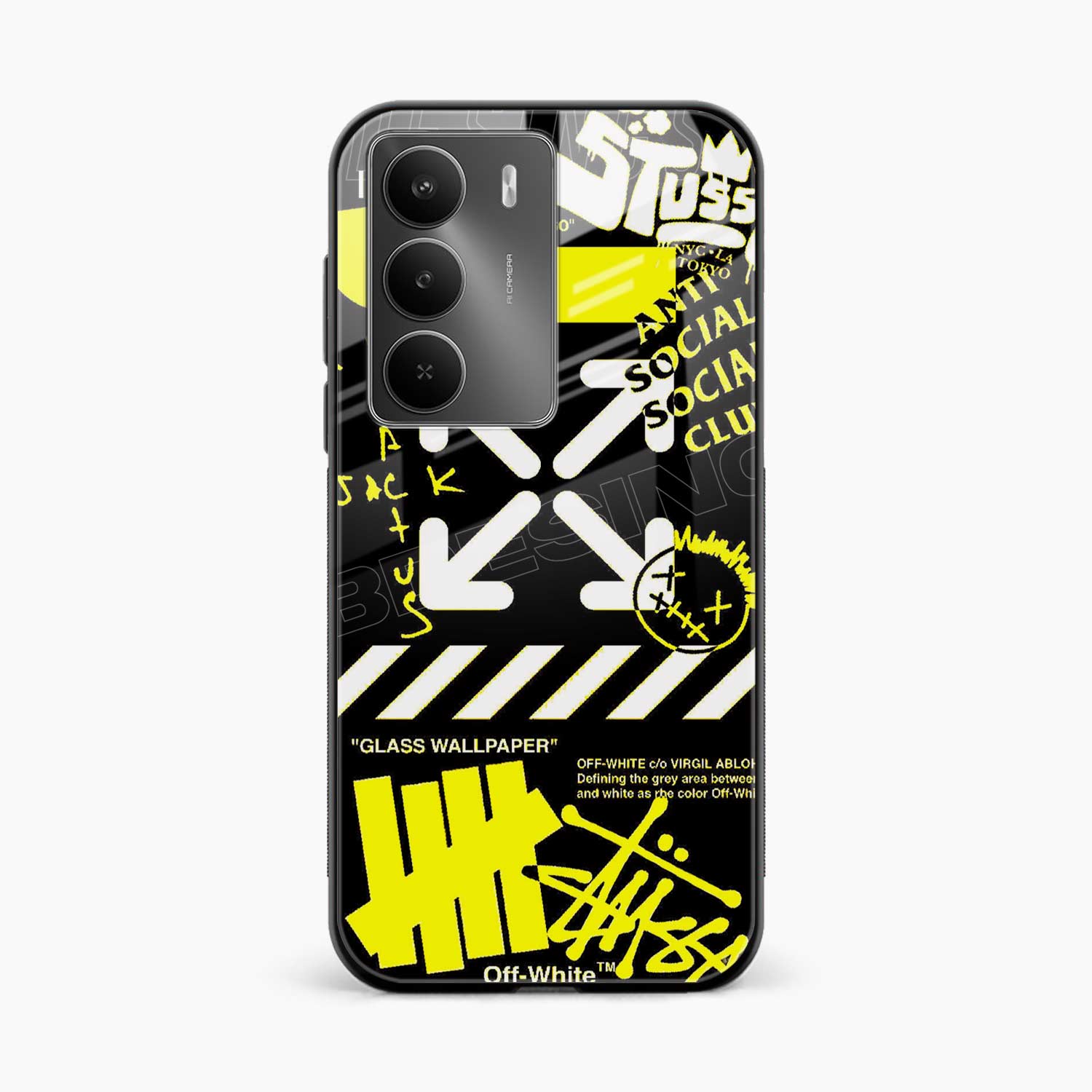 Neon Off White Realme C75 5G Back Cover