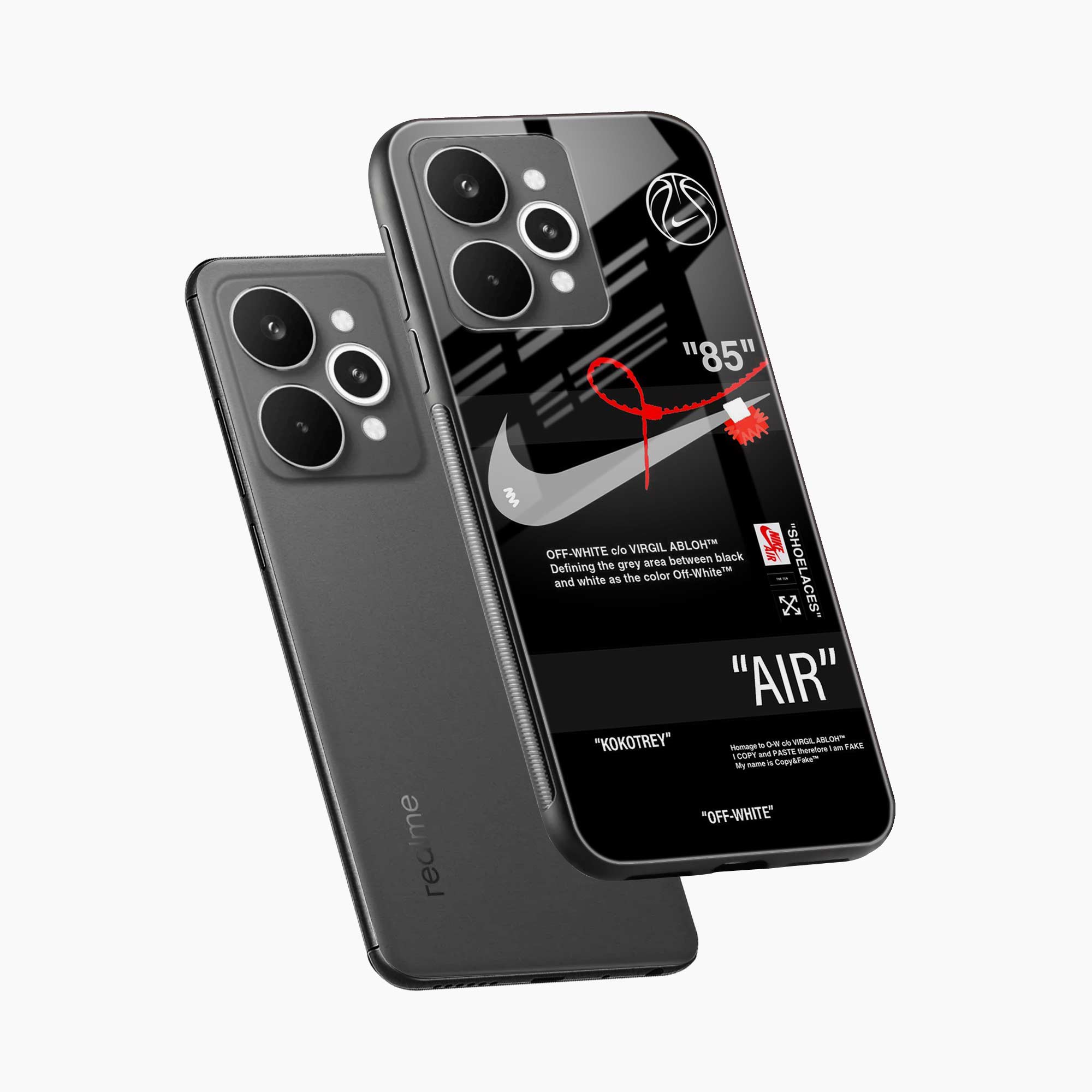 Off White Realme 15 5G Back Cover