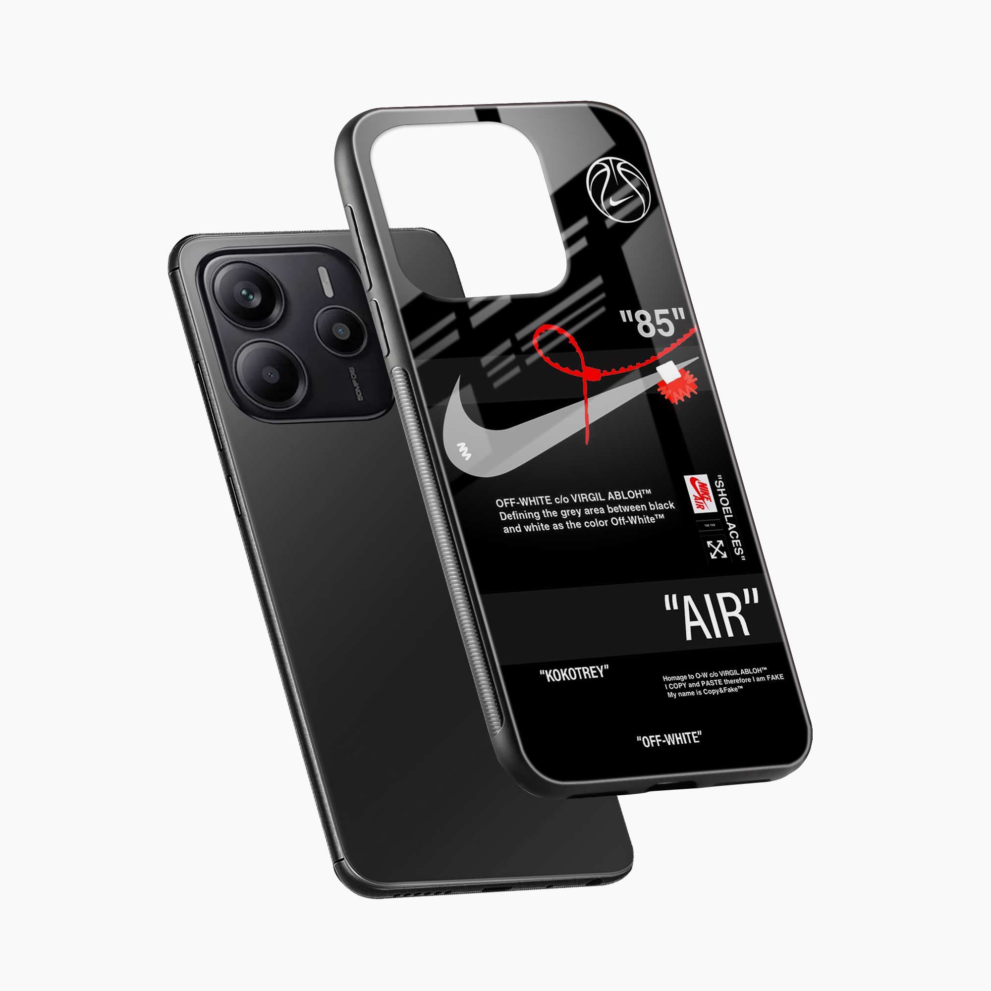 Off White Redmi Note 14 SE 5G Back Cover