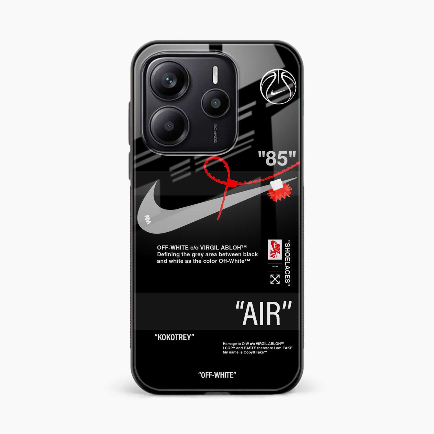 Off White Redmi Note 14 SE 5G Back Cover