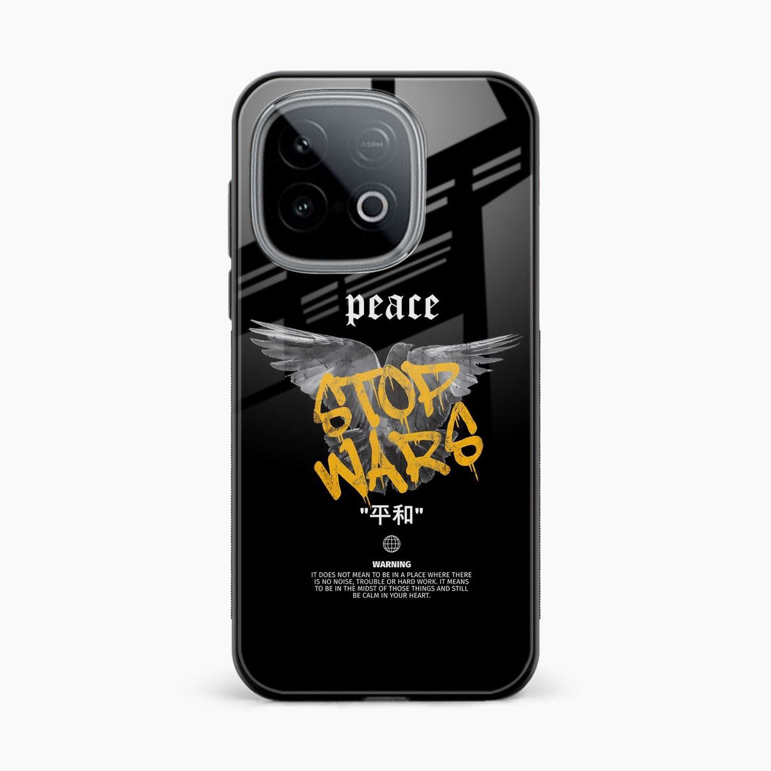 Peace Stop Wars Iqoo Neo 10 Back Cover