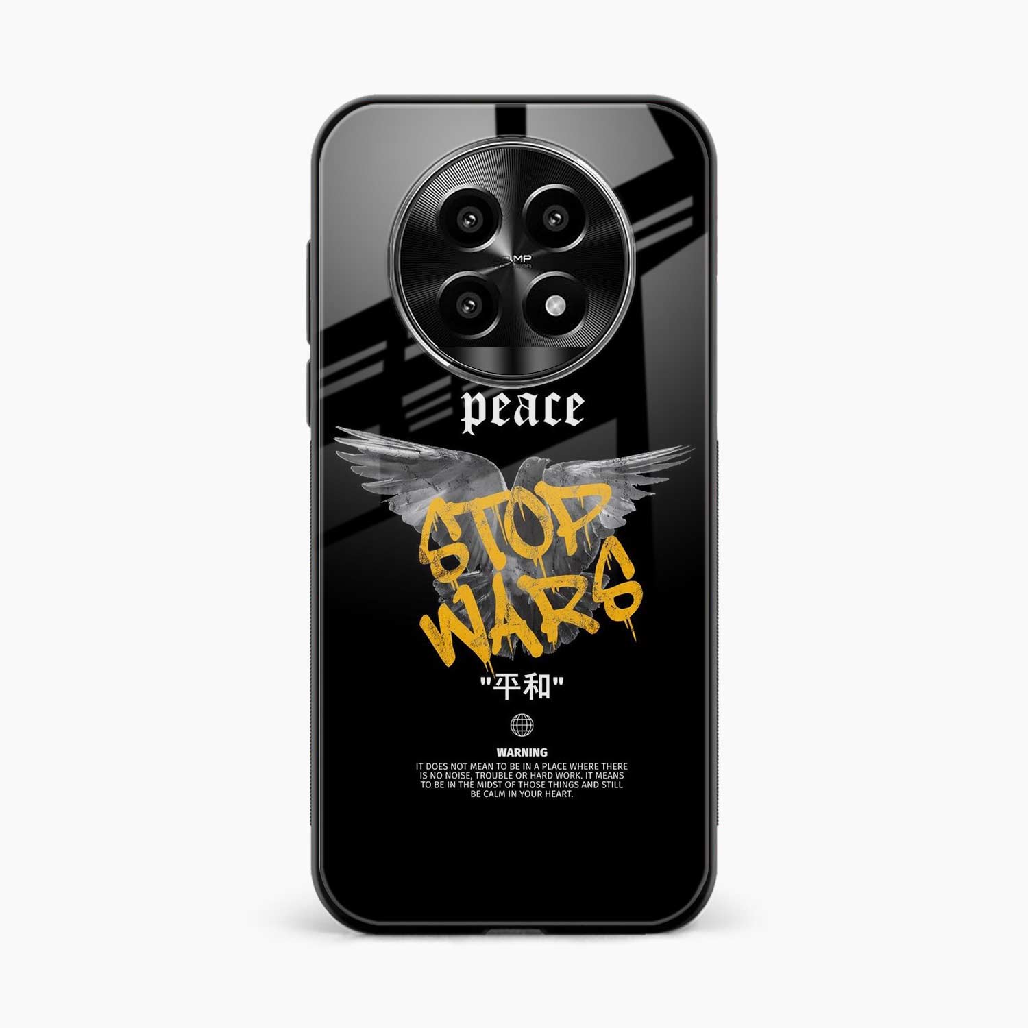 Peace Stop Wars Realme 14 Pro Lite 5G Back Cover