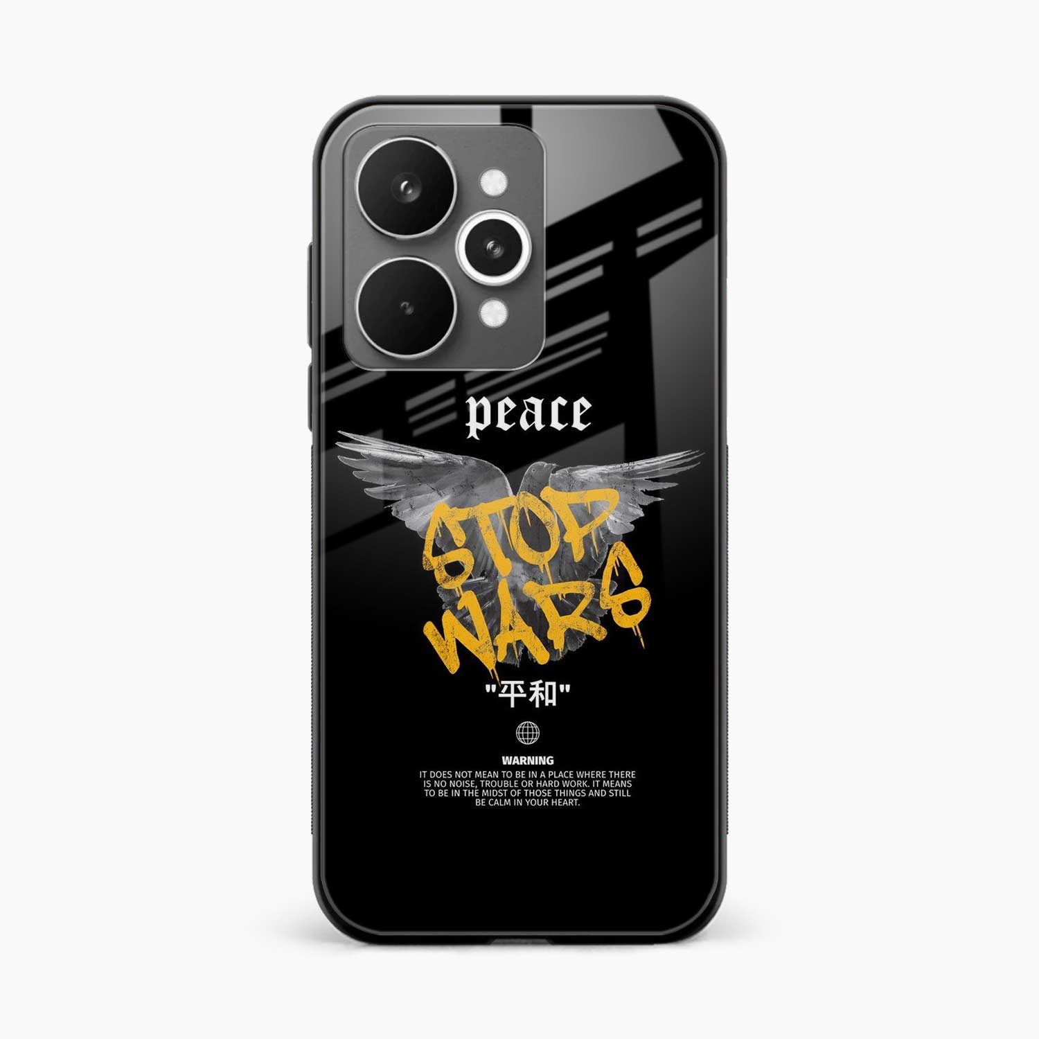 Peace Stop Wars Realme 15 5G Back Cover