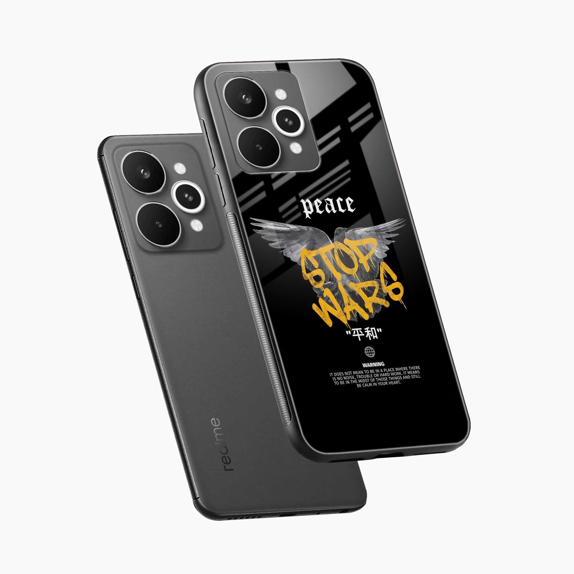 Peace Stop Wars Realme 15 Pro 5G Back Cover