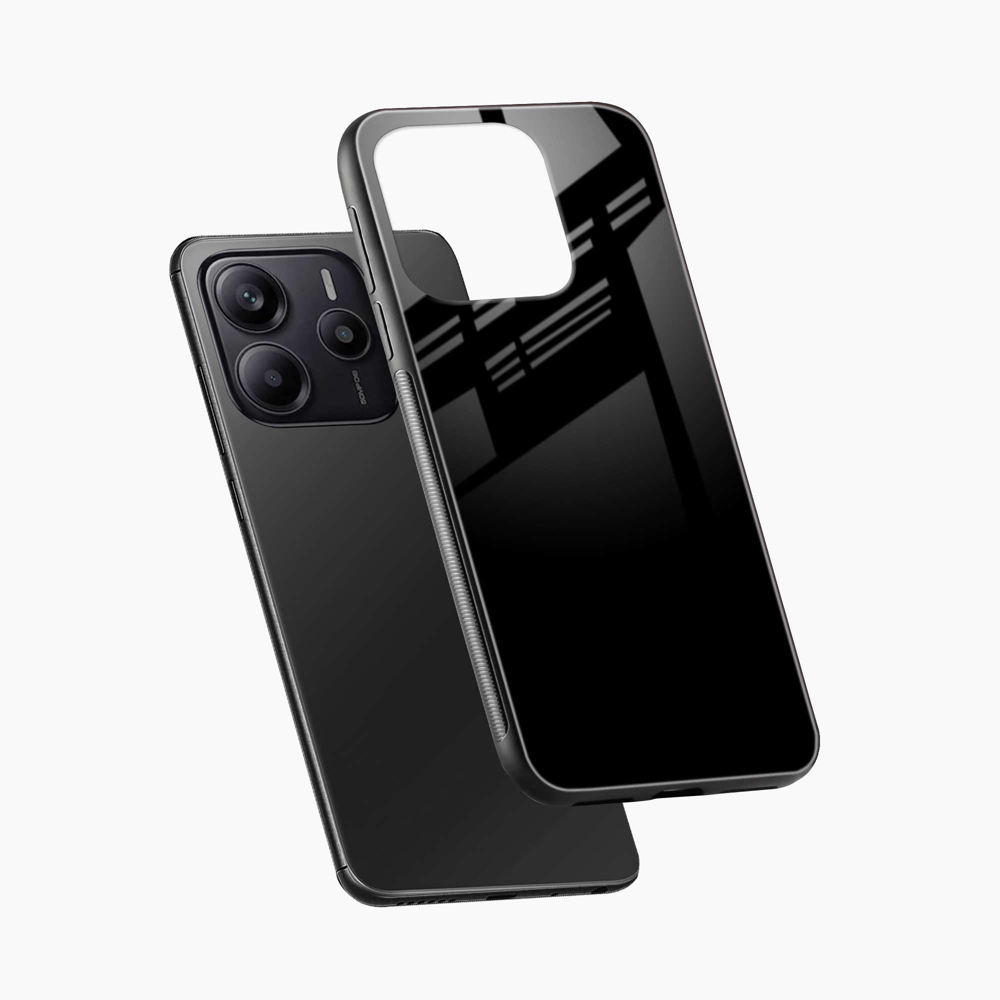 Pure Black Redmi Note 14 SE 5G Back Cover