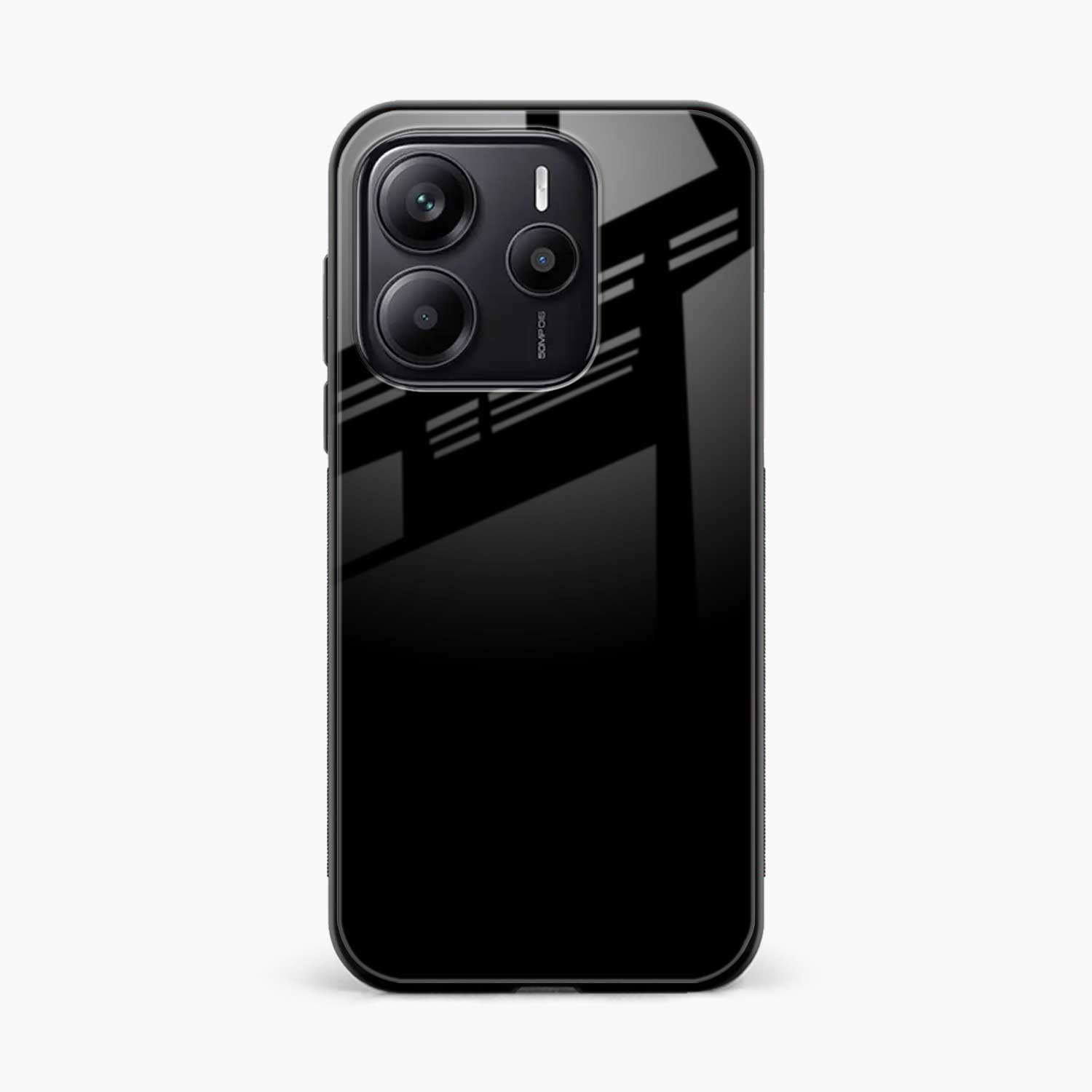 Pure Black Redmi Note 14 SE 5G Back Cover