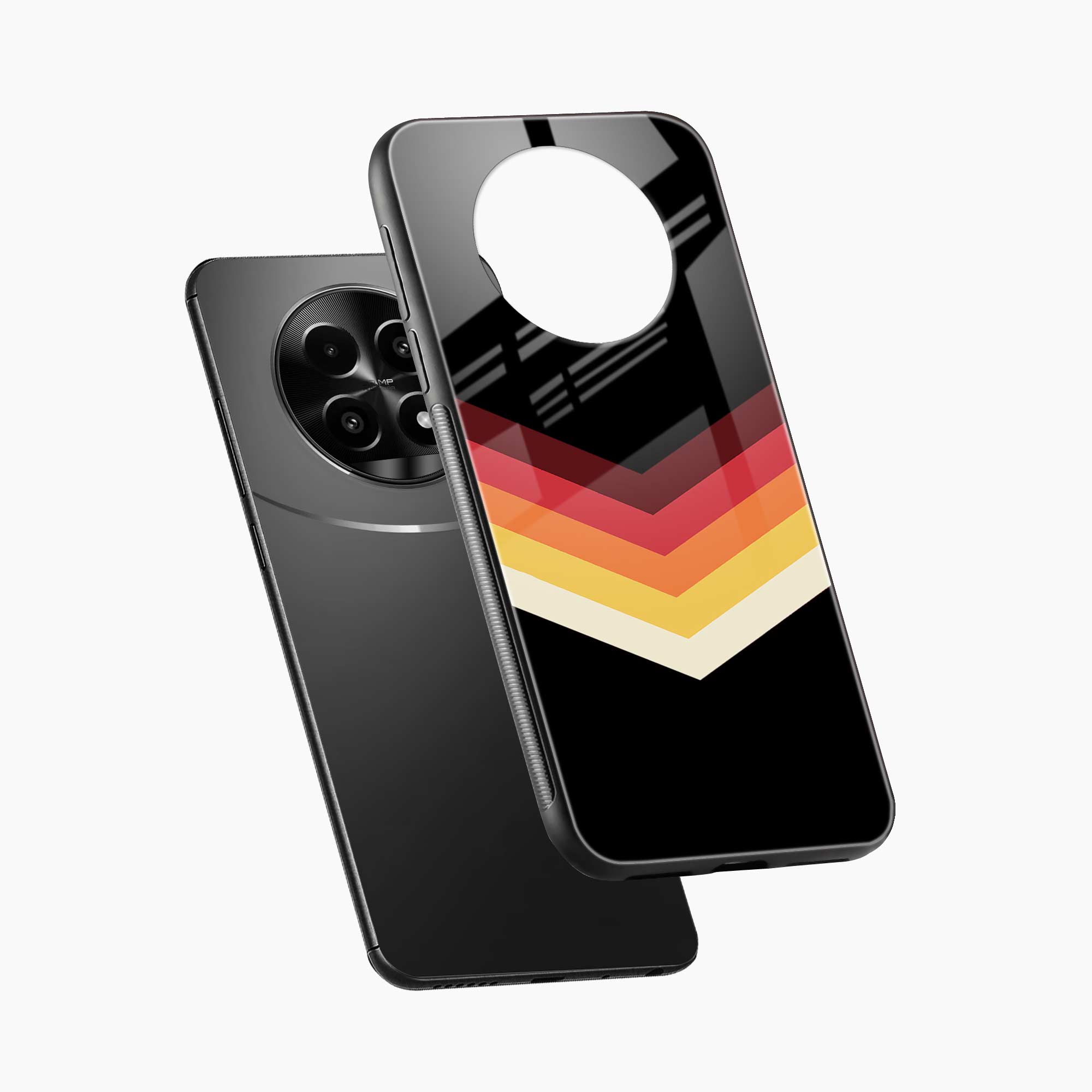 Rewind Strips Pattern Realme 14 Pro Lite 5G Back Cover