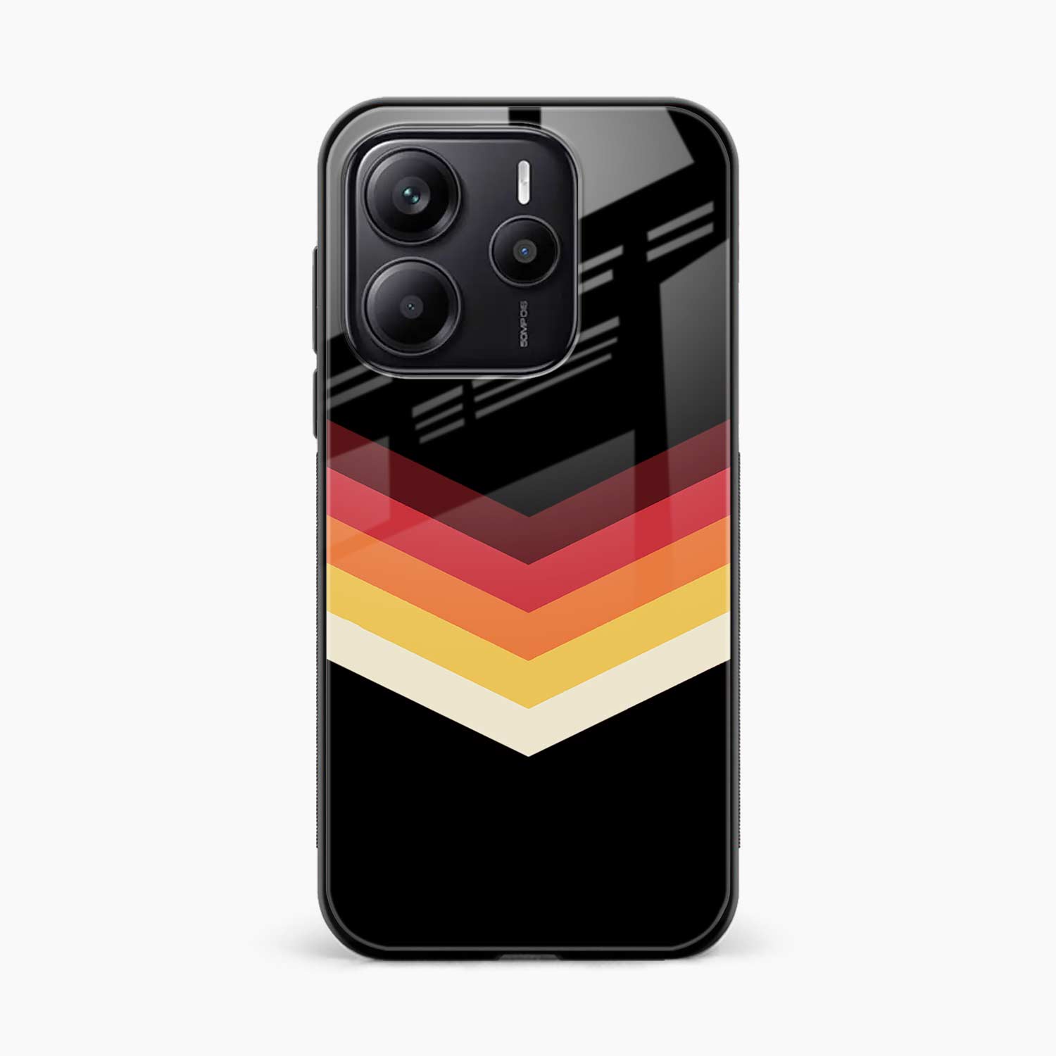 Rewind Strips Pattern Redmi Note 14 SE 5G Back Cover