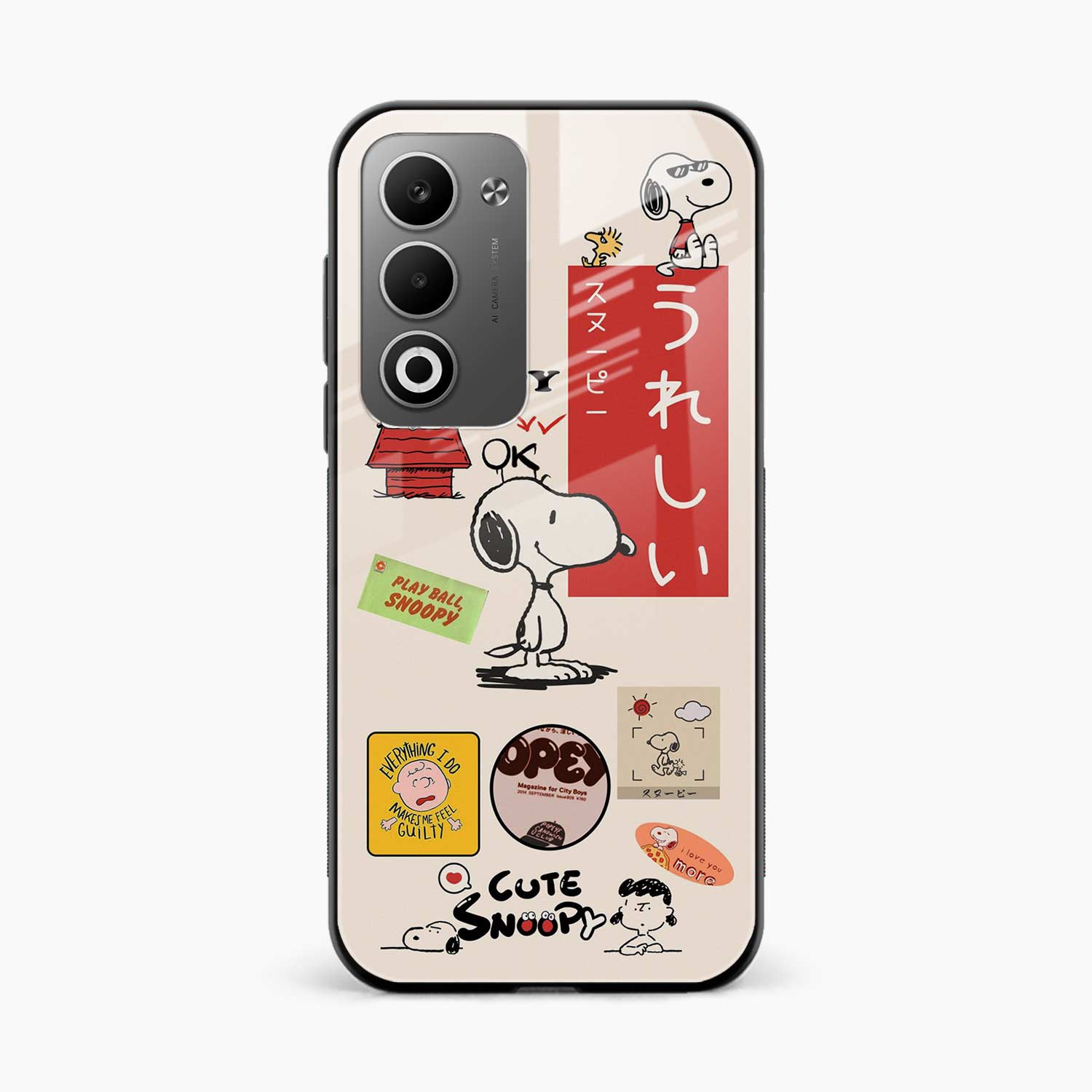 Snoopy Oppo A5 5G Back Cover