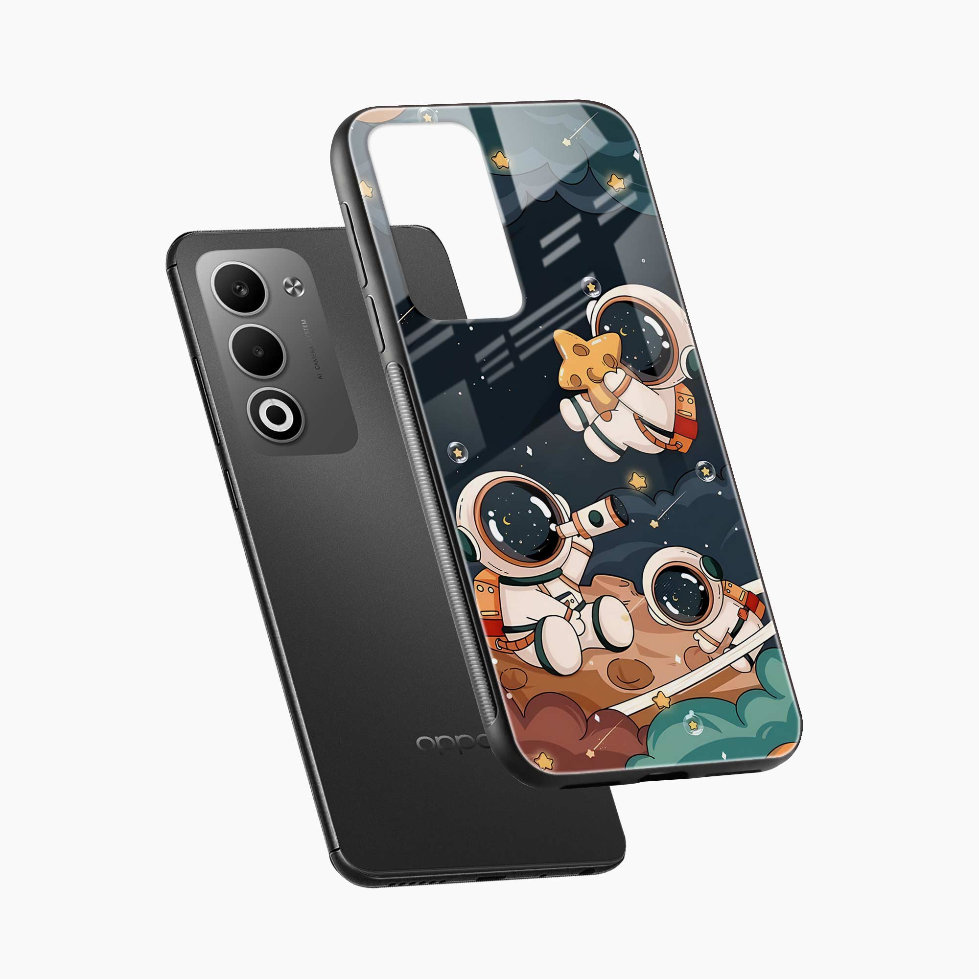 Space Oppo A5 5G Back Cover