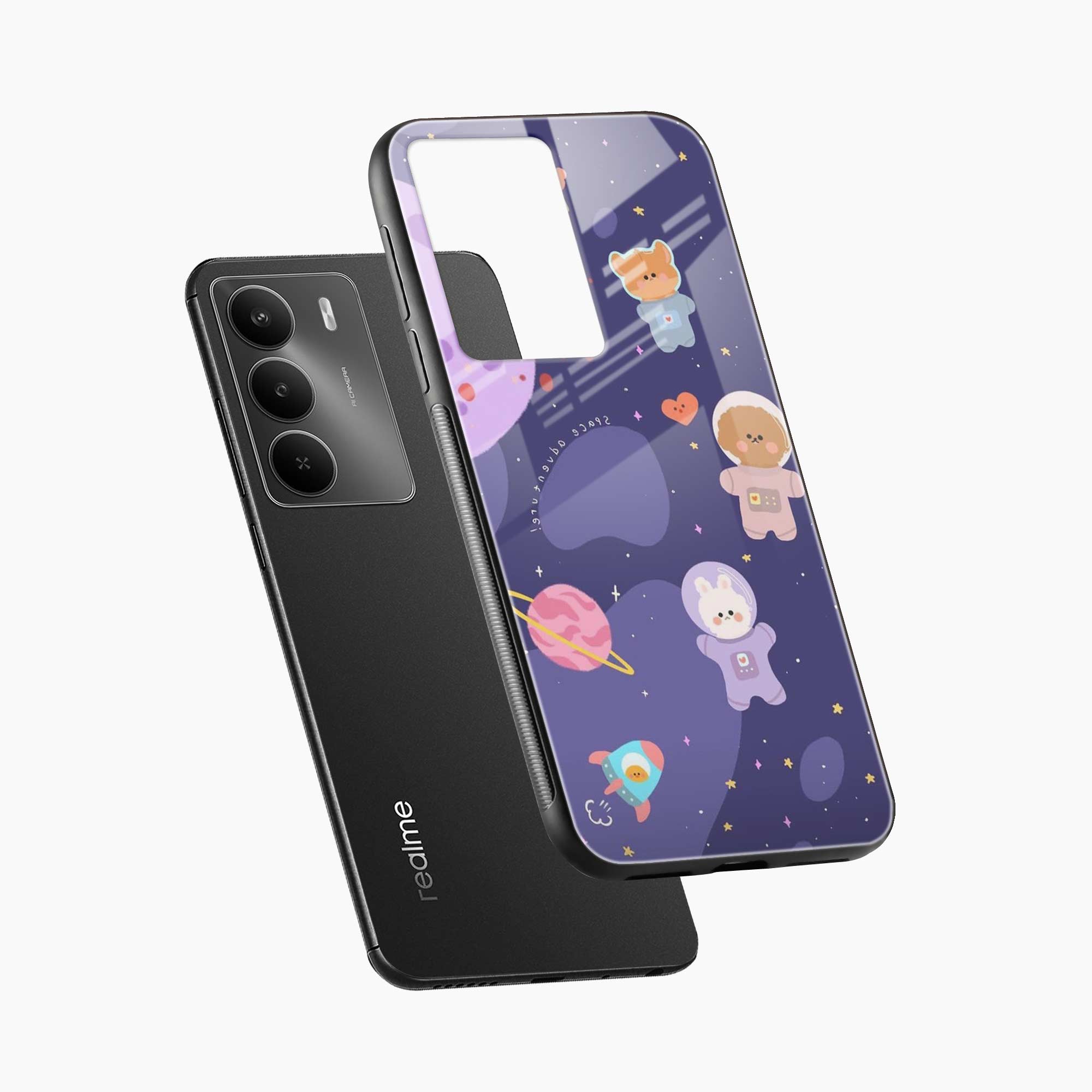 Teddy Space Realme C73 5G Back Cover