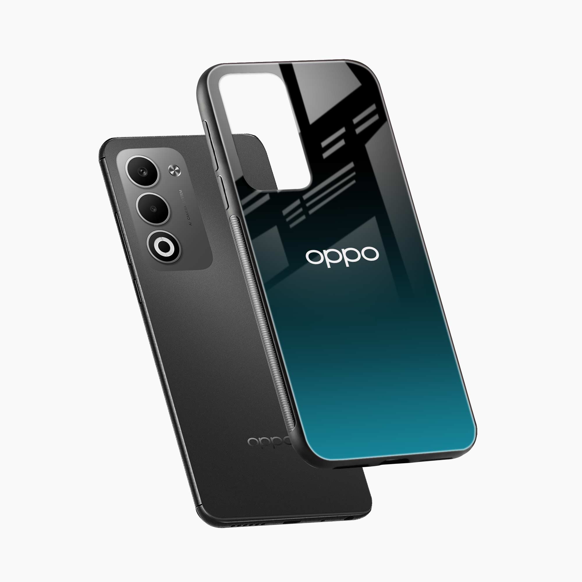 Ultramarine Glass Oppo A5 5G Back Cover