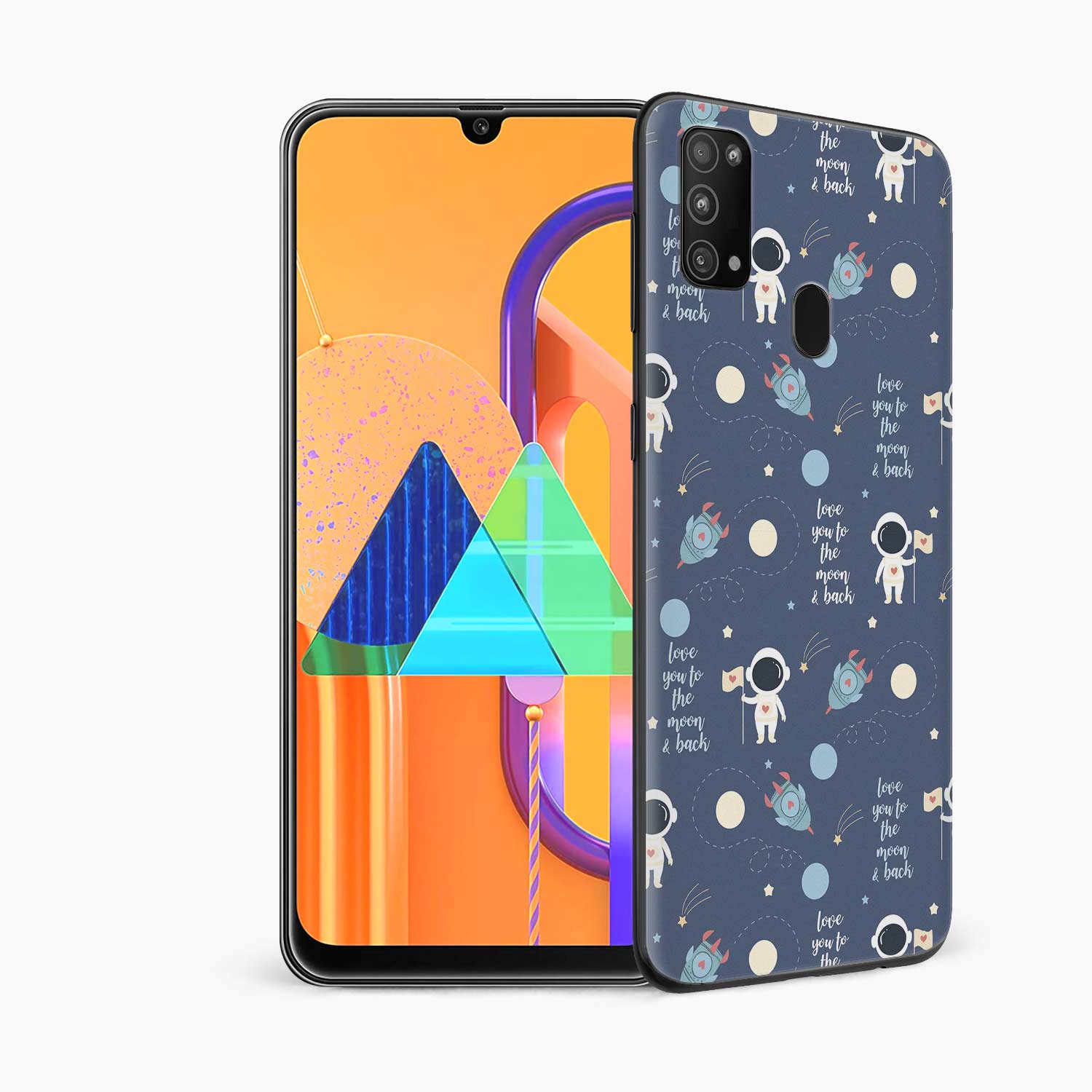 Astronaut In Love Samsung M31 Skin Wrap