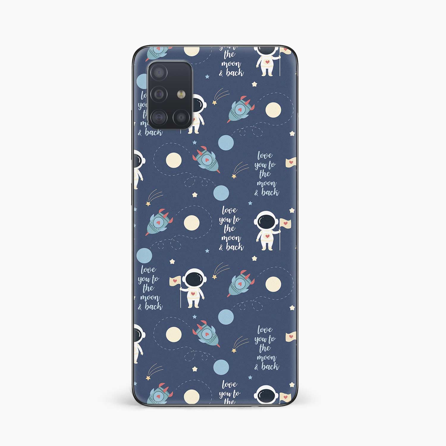 Astronaut In Love Samsung M31s Skin Wrap