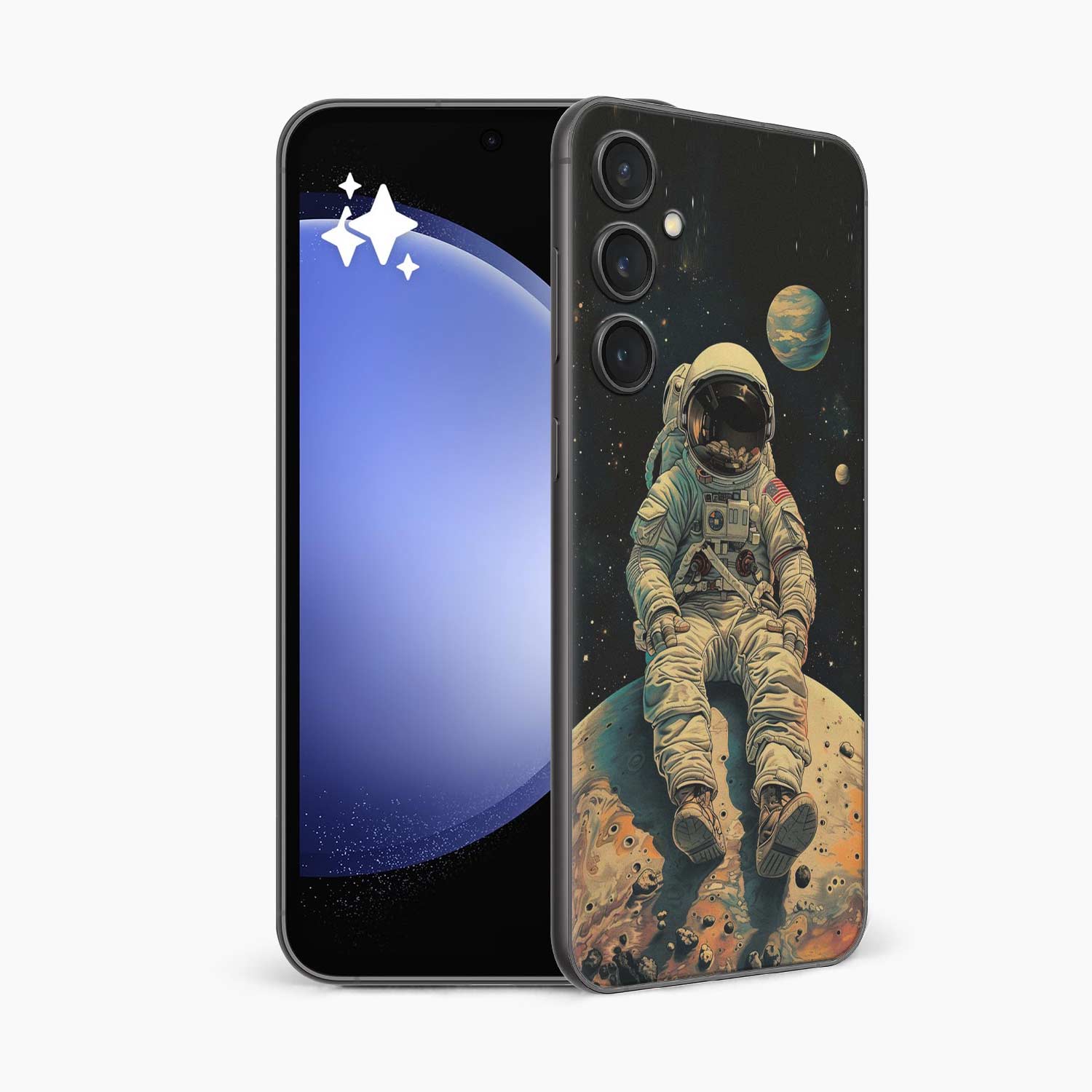 Astronaut In Space Samsung A24 Skin Wrap