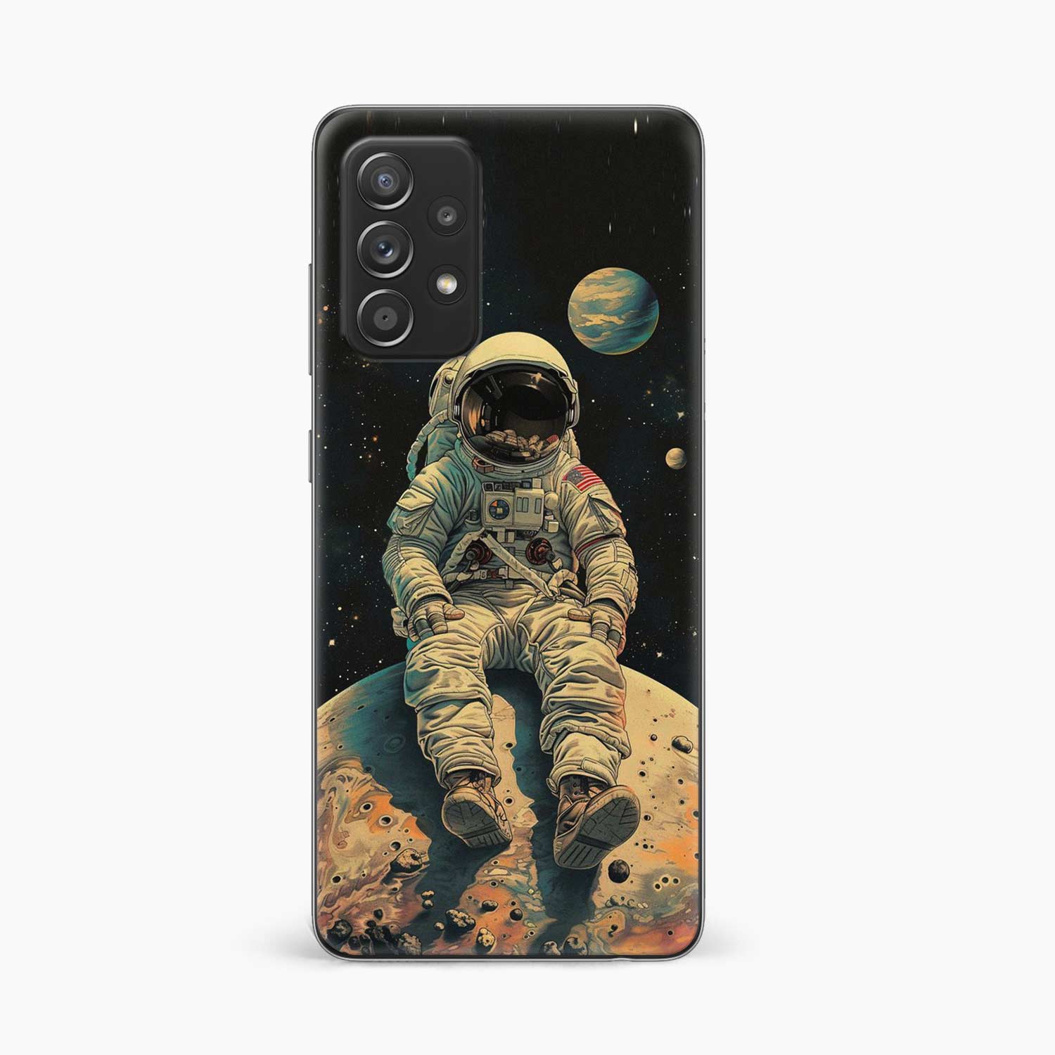 Astronaut In Space Samsung A52 Skin Wrap