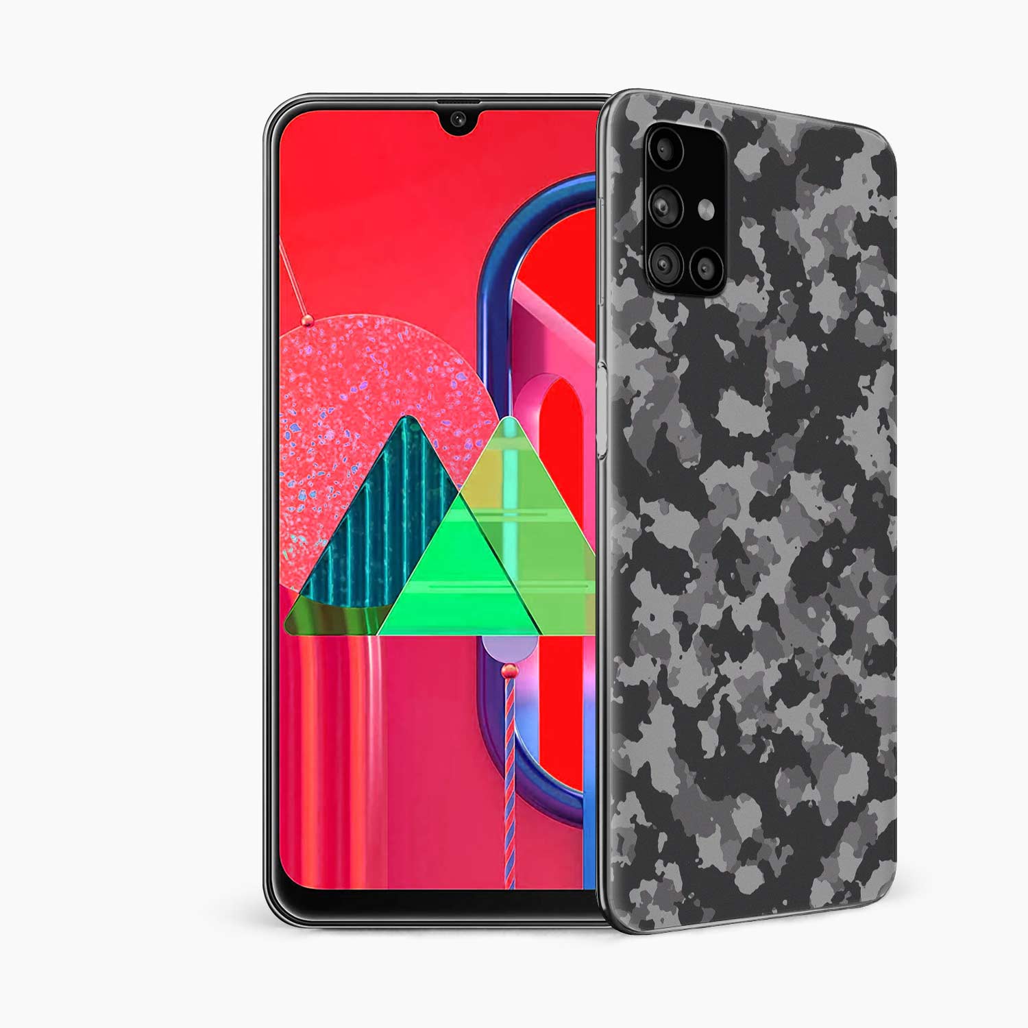 Camouflage Samsung M31s Skin Wrap
