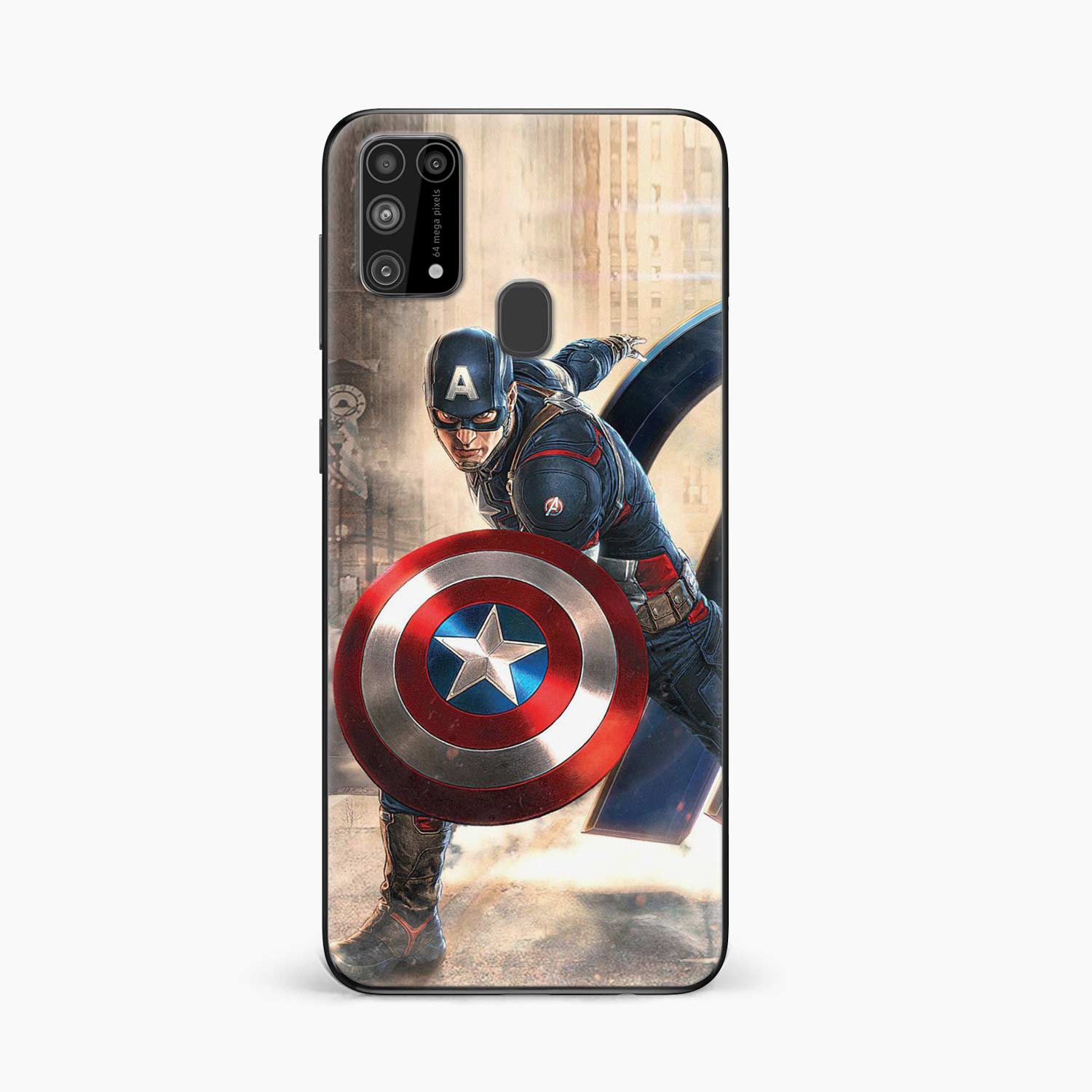 Captain America Samsung M31 Skin Wrap